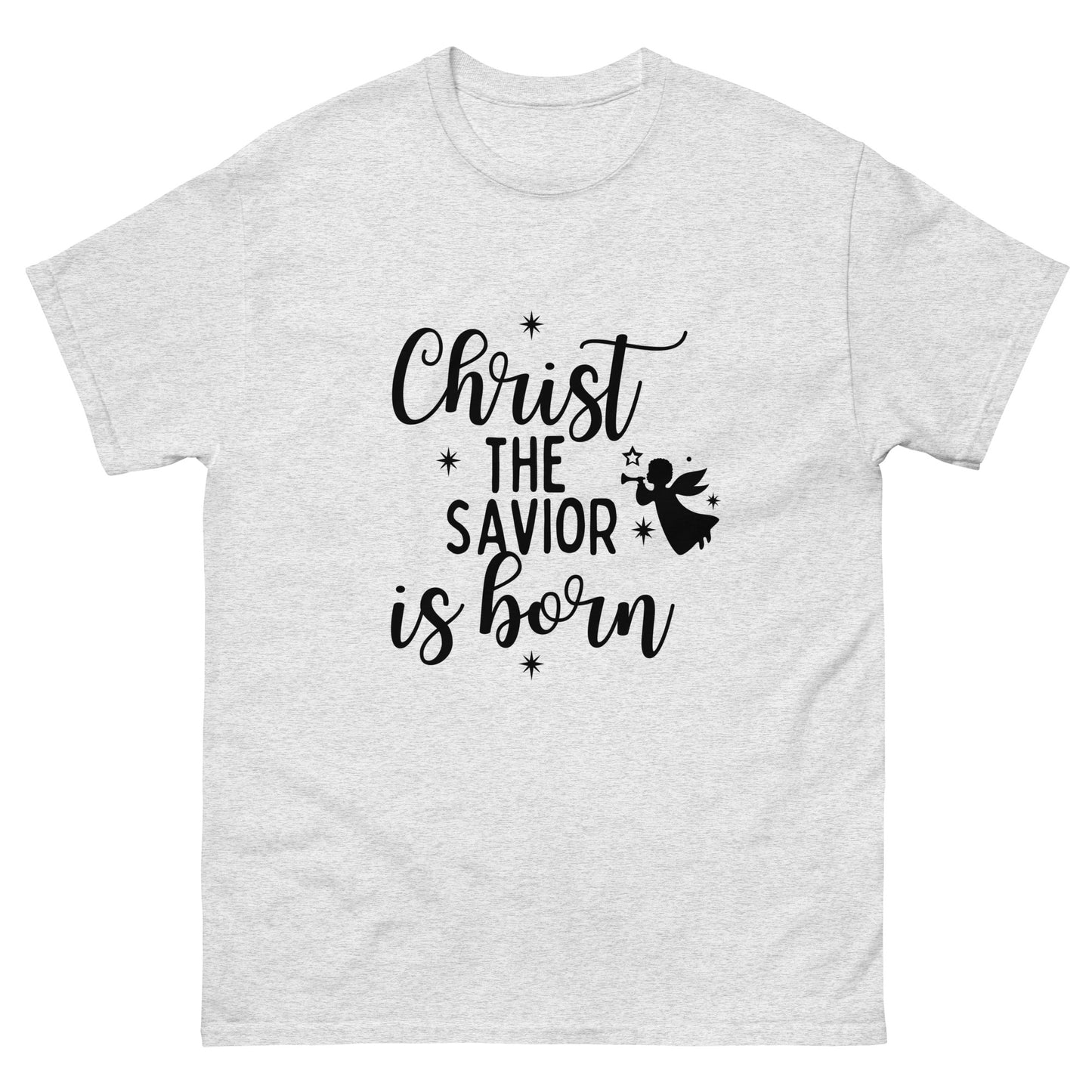Christ the Savior is Born - Men's classic Christmas tee