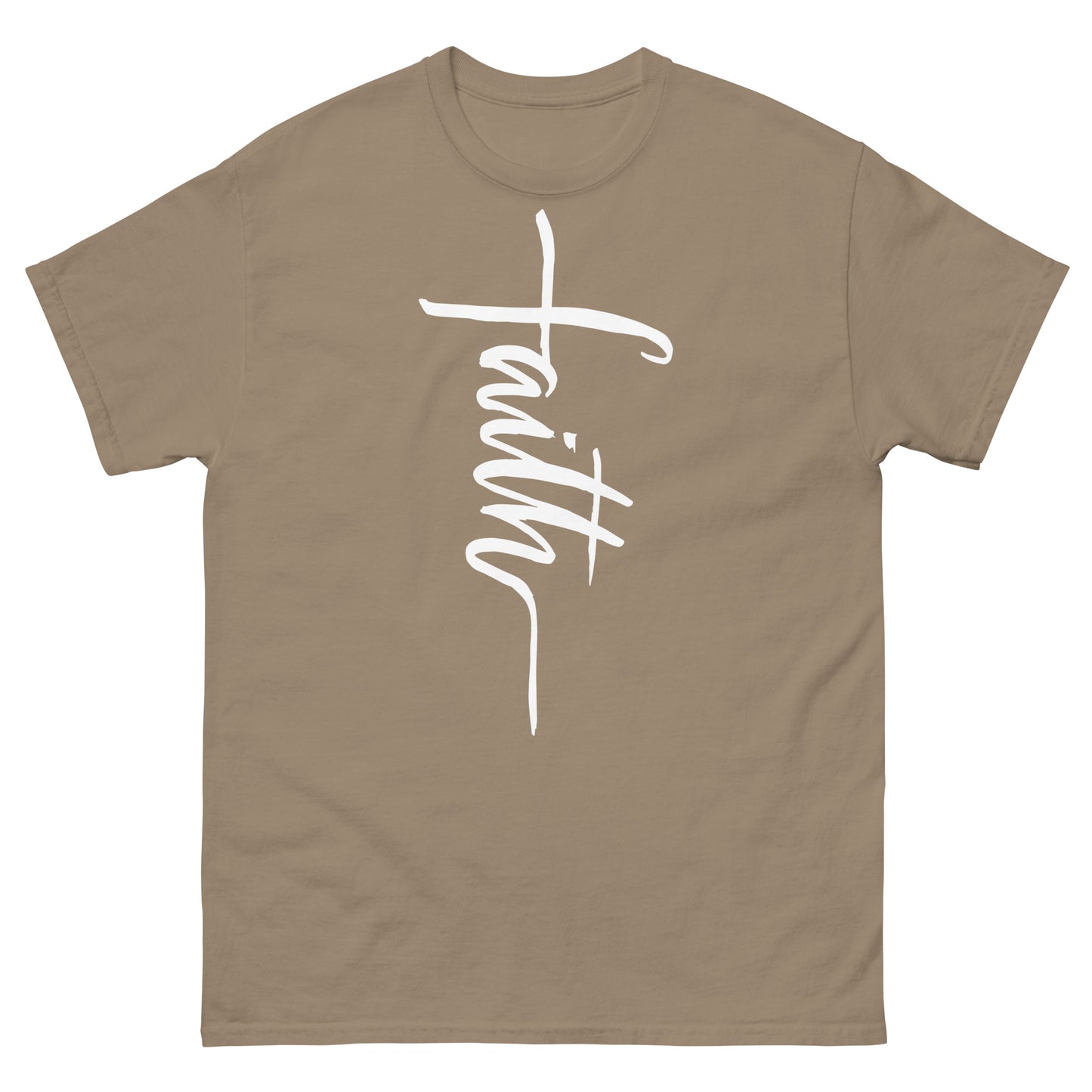 Faith (White design) - Men's classic tee