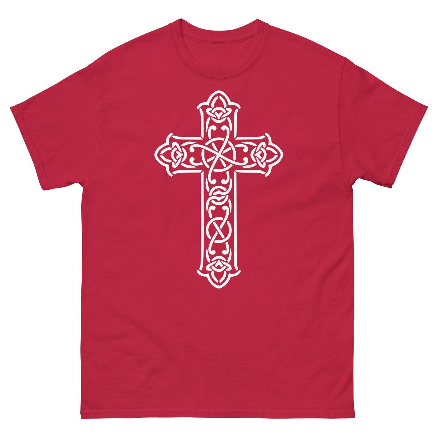 Cross (White design) - Men's classic tee