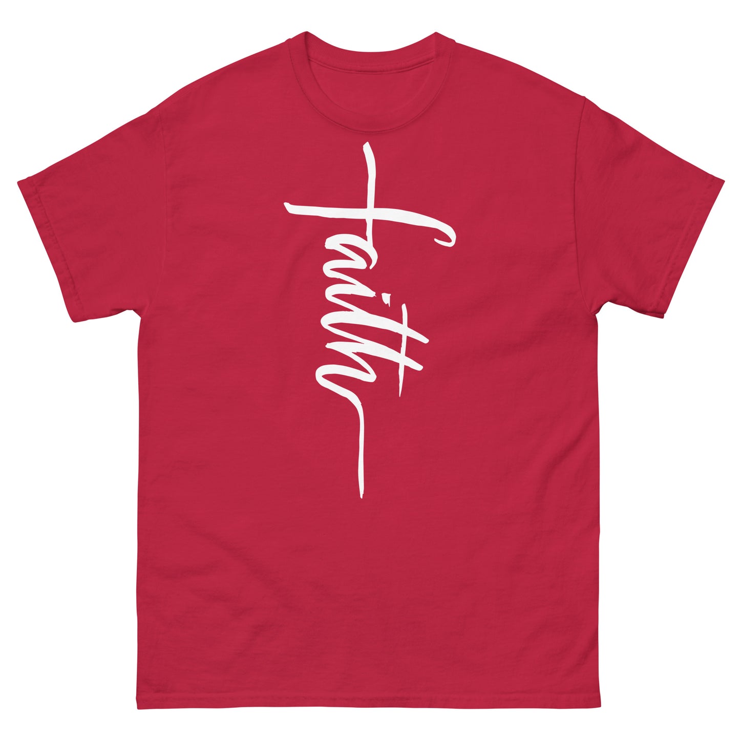 Faith (White design) - Men's classic tee