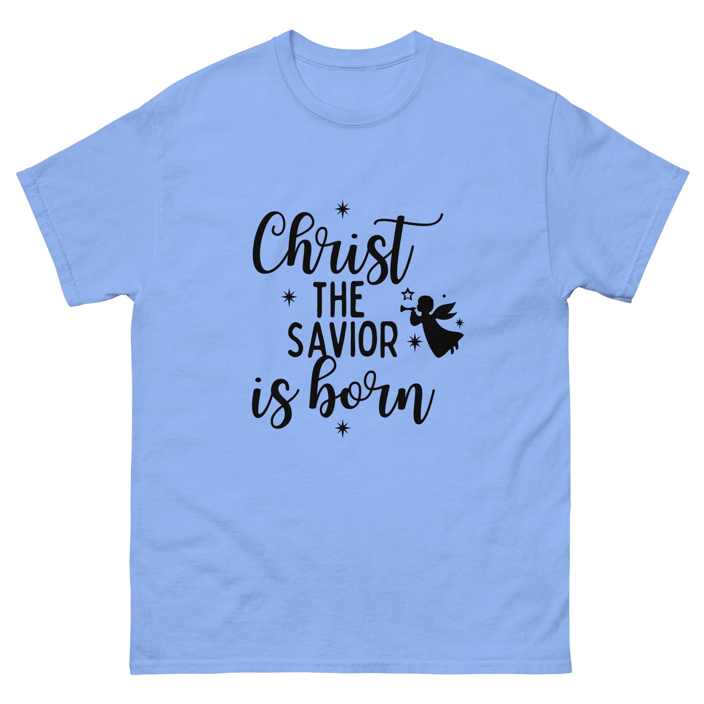 Christ the Savior is Born - Men's classic Christmas tee
