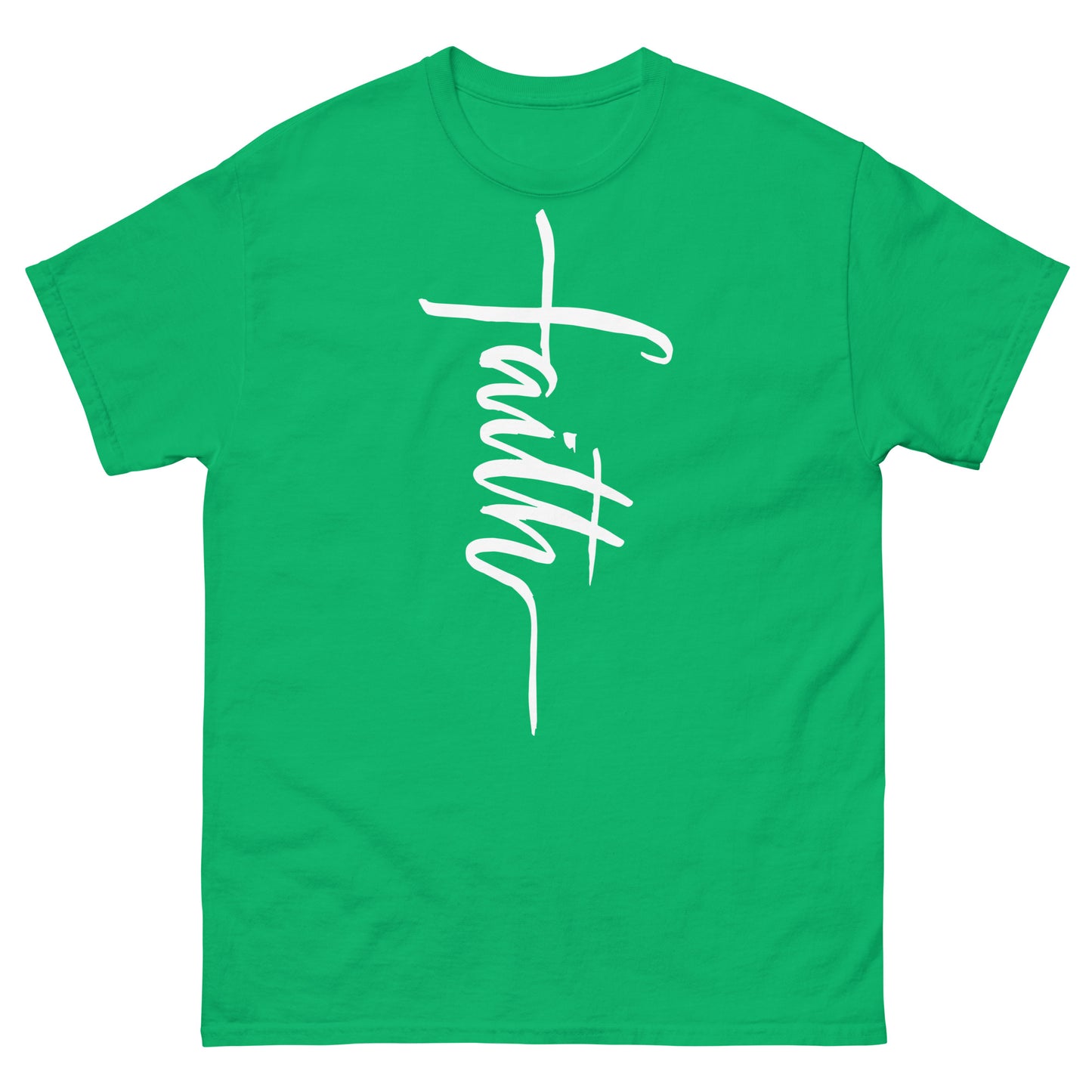 Faith (White design) - Men's classic tee