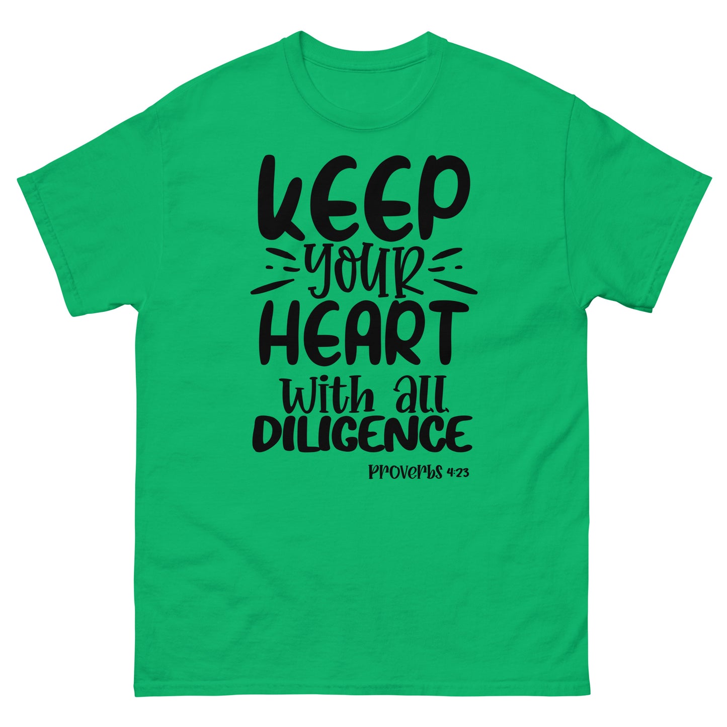 Keep Your Heart (Black design) - Men's classic tee