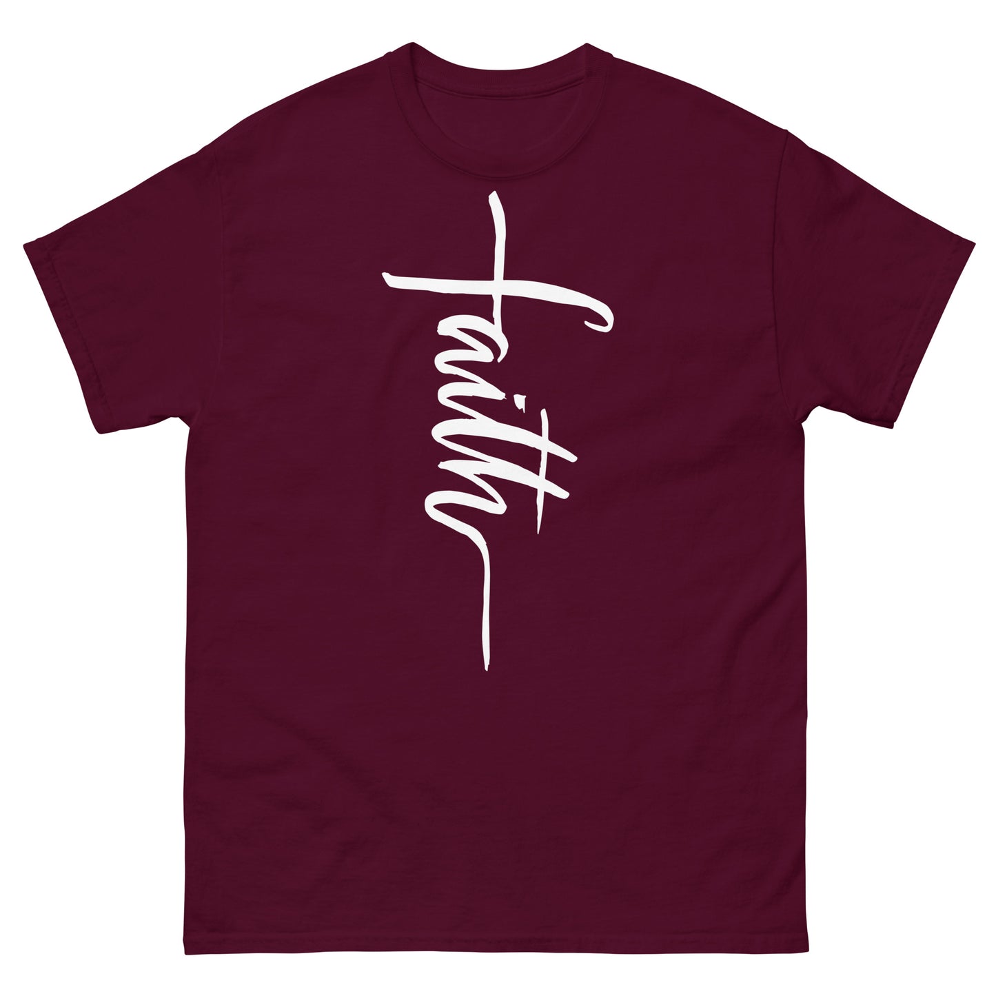Faith (White design) - Men's classic tee