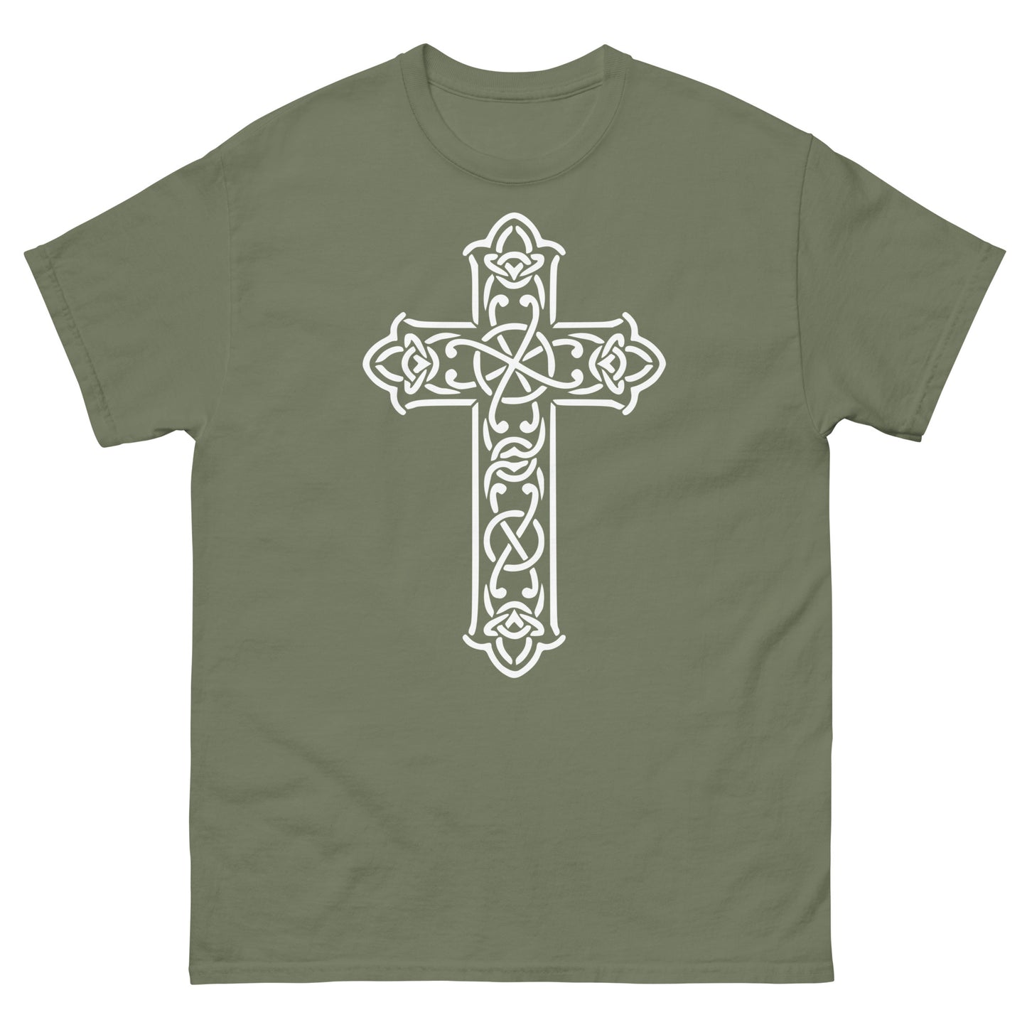 Cross (White design) - Men's classic tee