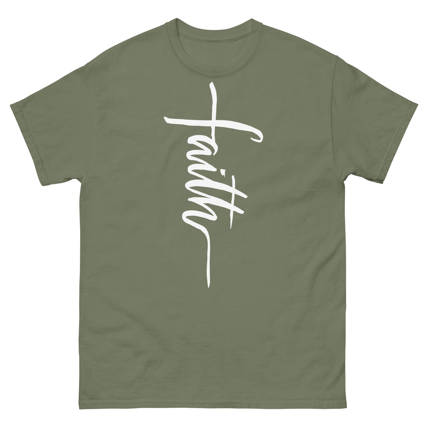 Faith (White design) - Men's classic tee