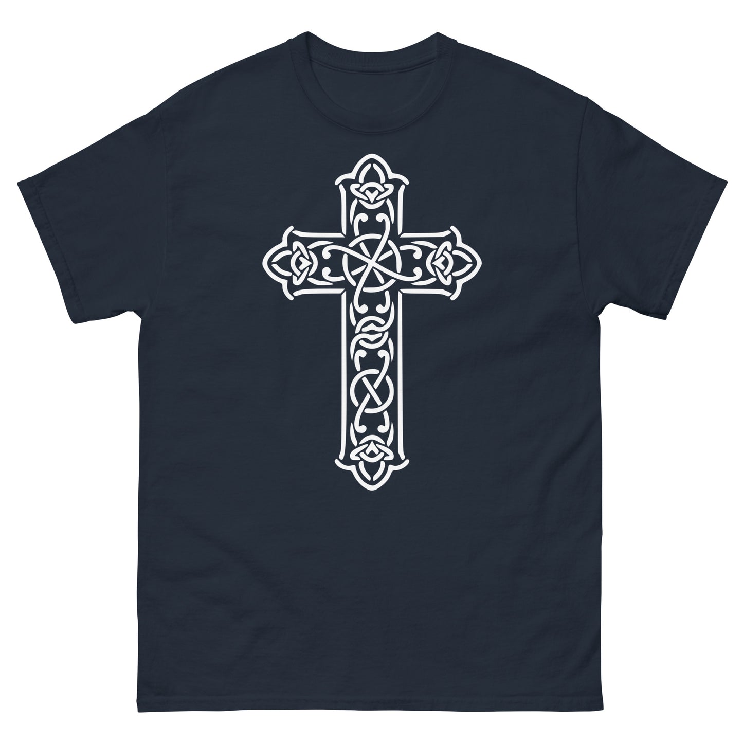 Cross (White design) - Men's classic tee