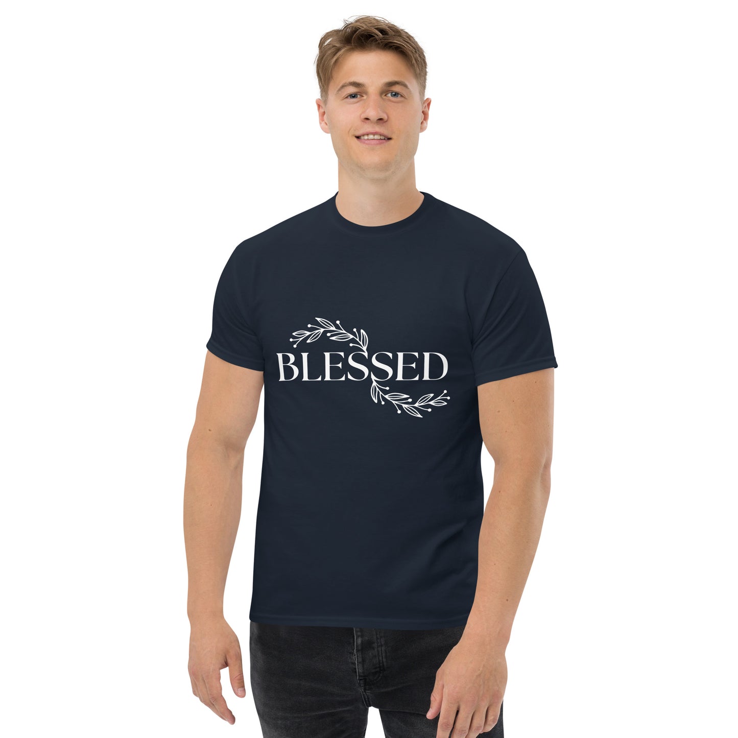 Blessed (White design) - Men's classic tee