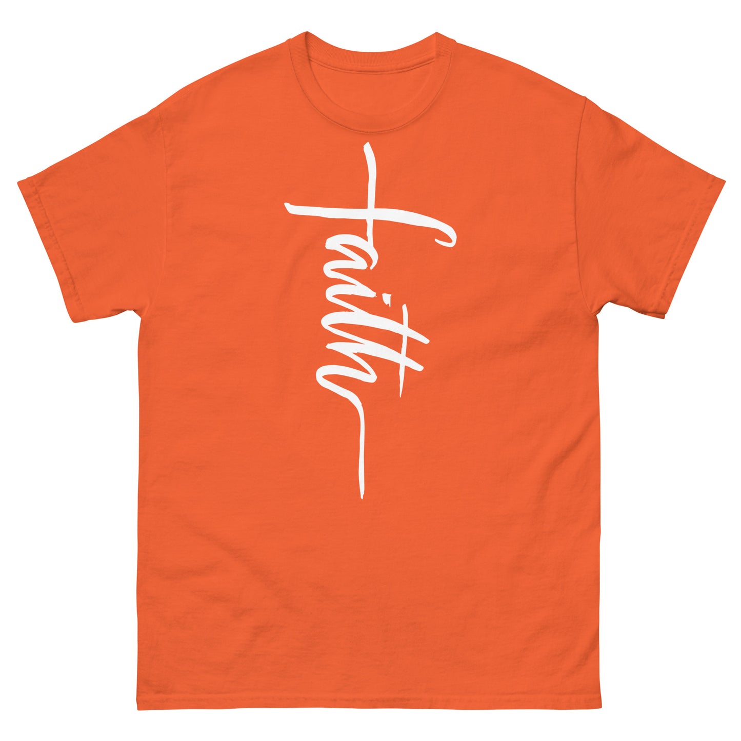Faith (White design) - Men's classic tee