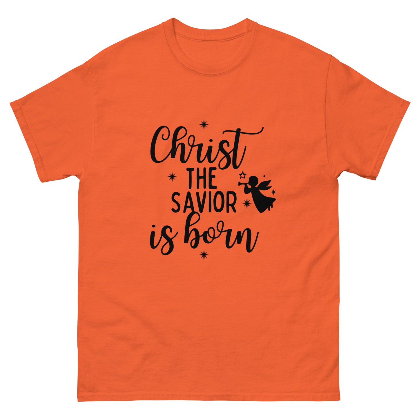 Christ the Savior is Born - Men's classic Christmas tee