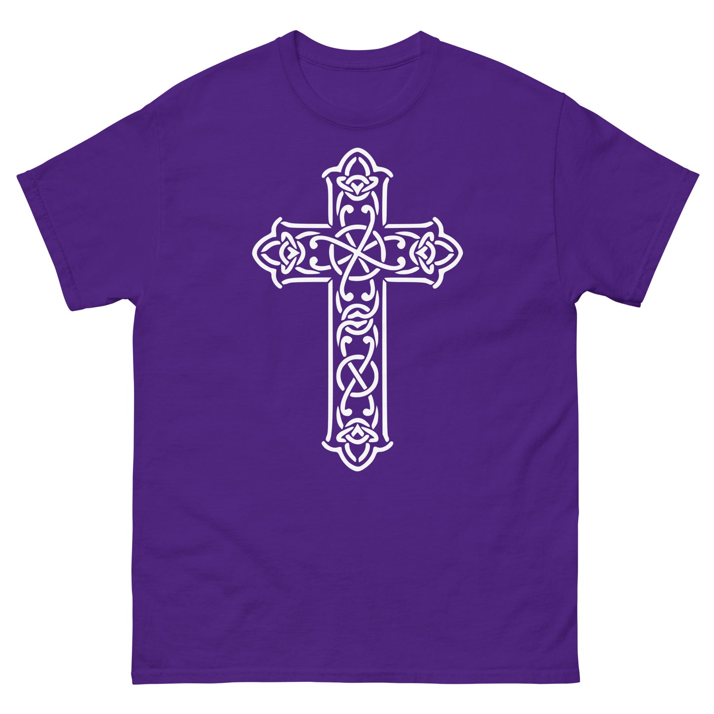 Cross (White design) - Men's classic tee