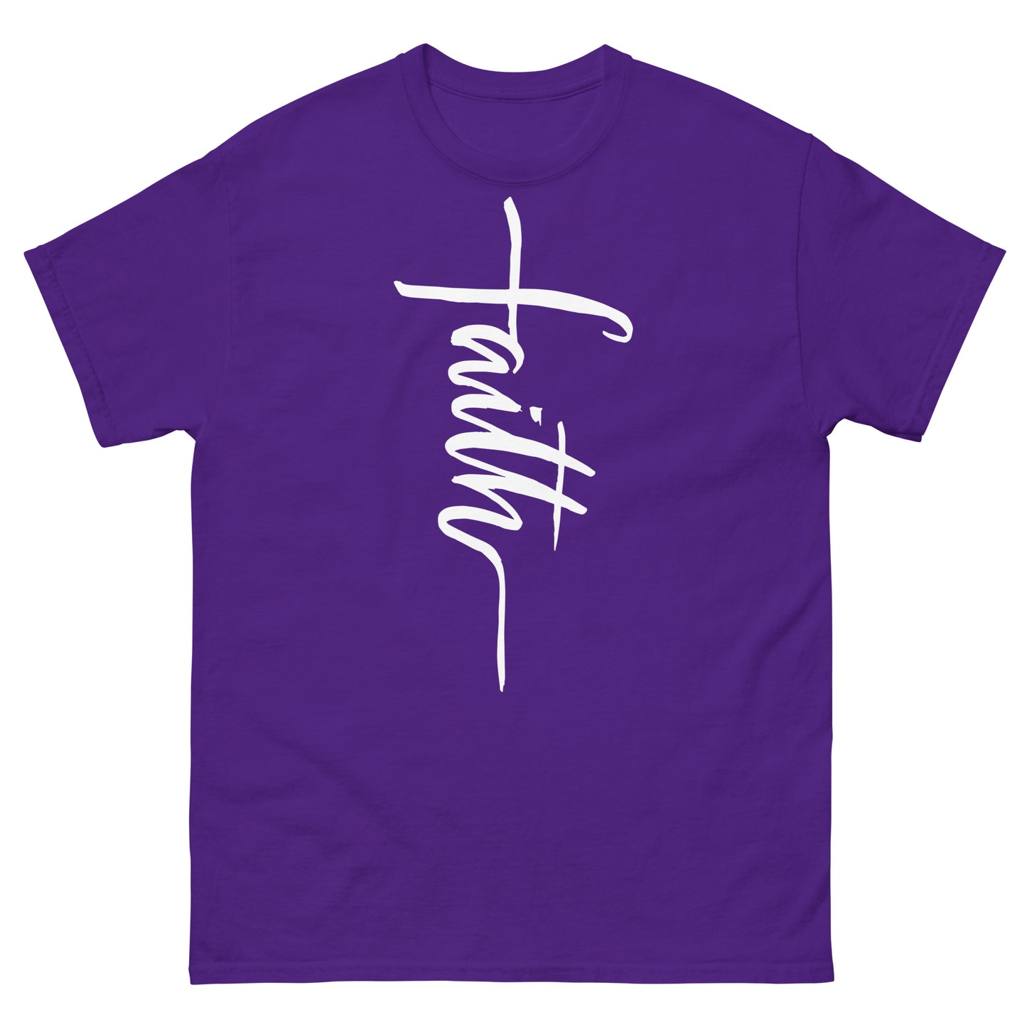 Faith (White design) - Men's classic tee