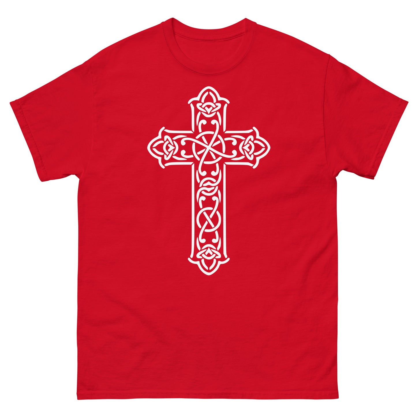 Cross (White design) - Men's classic tee