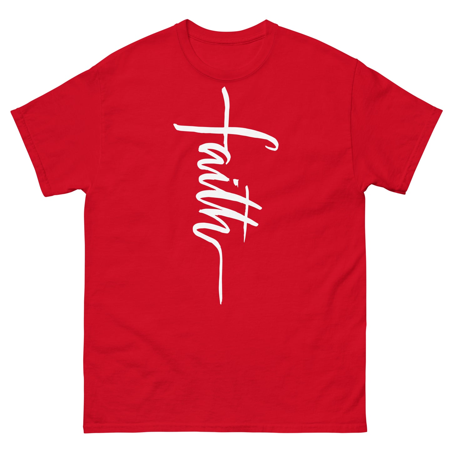 Faith (White design) - Men's classic tee