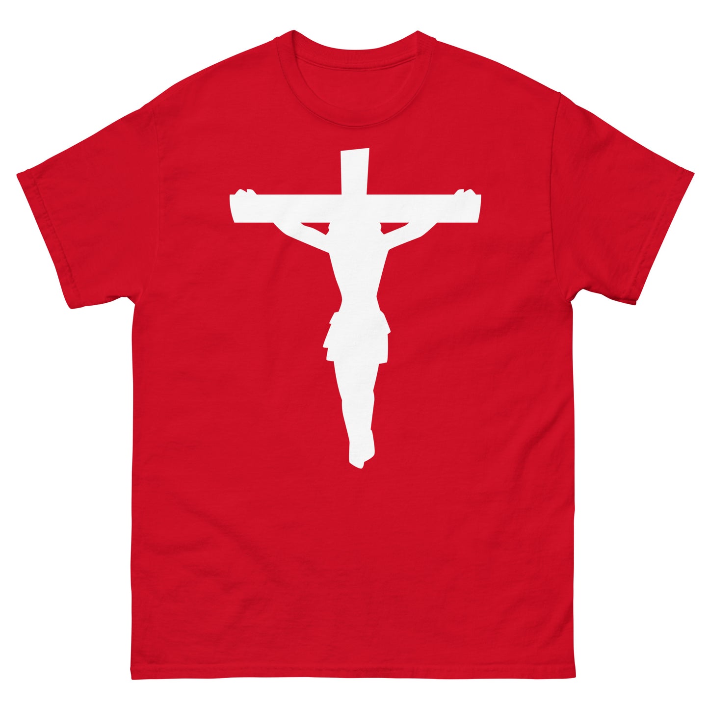 Jesus on the Cross (White design) - Men's classic tee