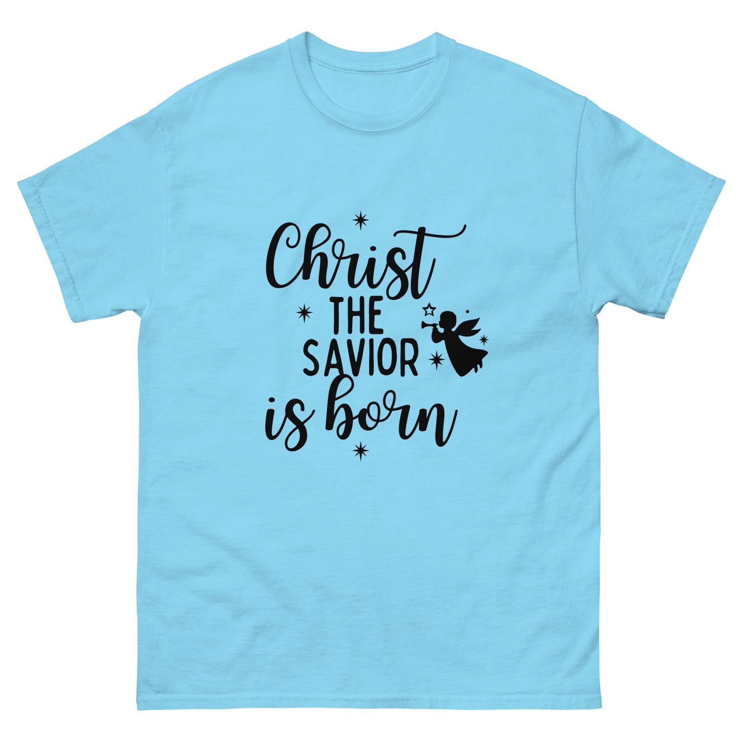 Christ the Savior is Born - Men's classic Christmas tee
