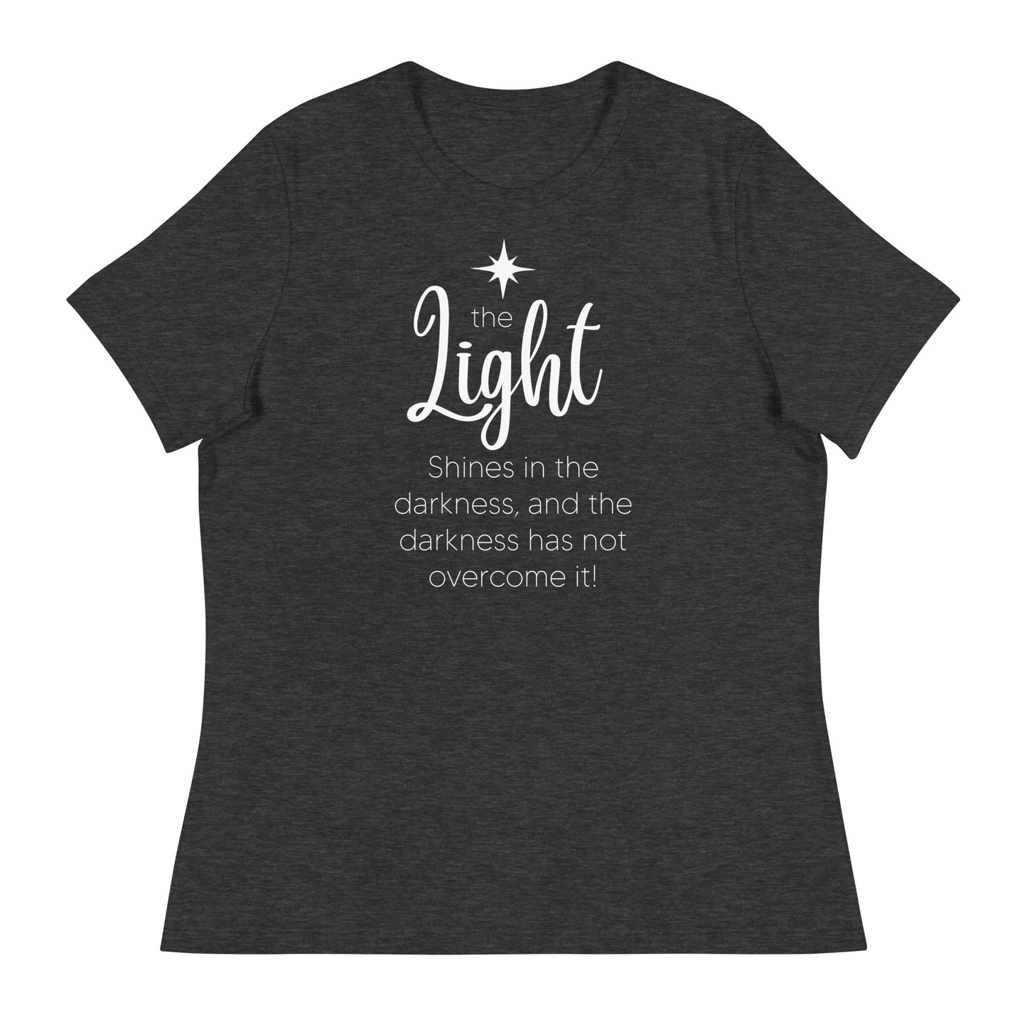 The Light - Women's Relaxed Christmas T-Shirt