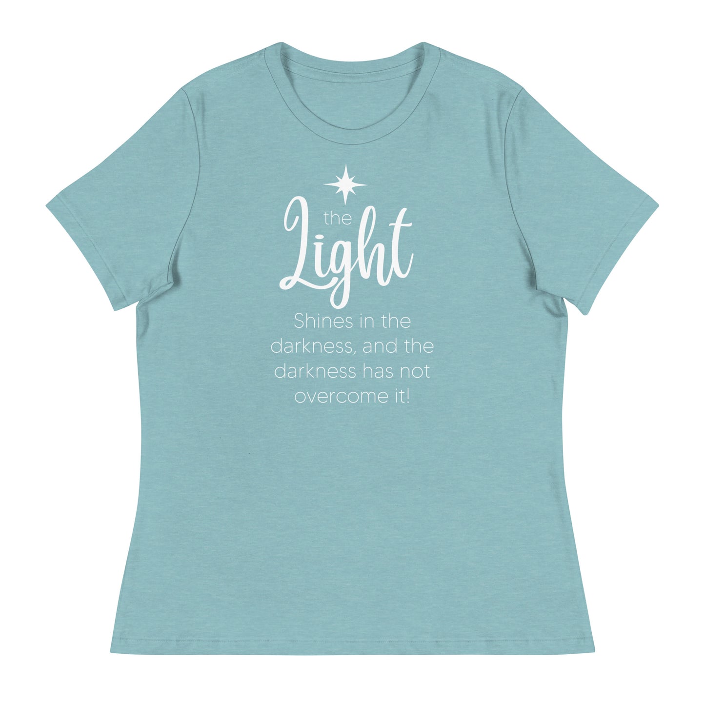 The Light - Women's Relaxed Christmas T-Shirt