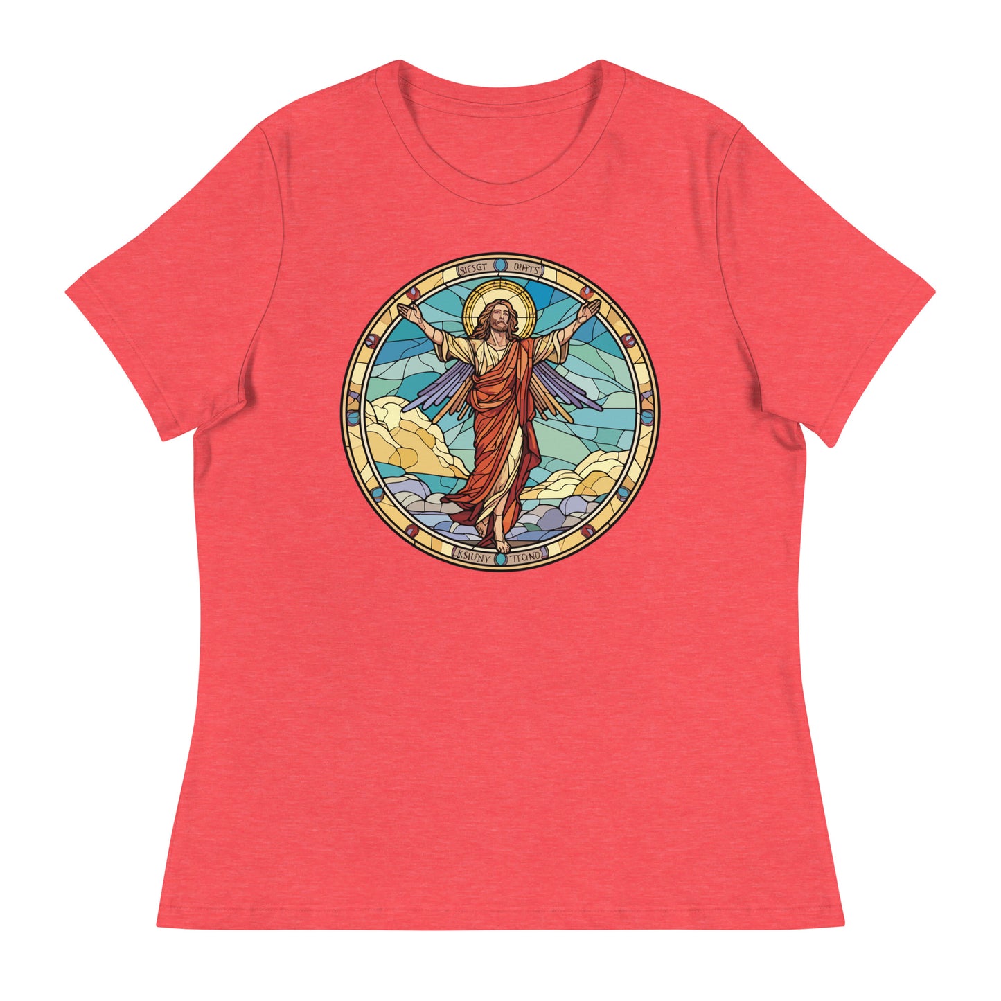 Jesus in the Sky - Women's Relaxed T-Shirt
