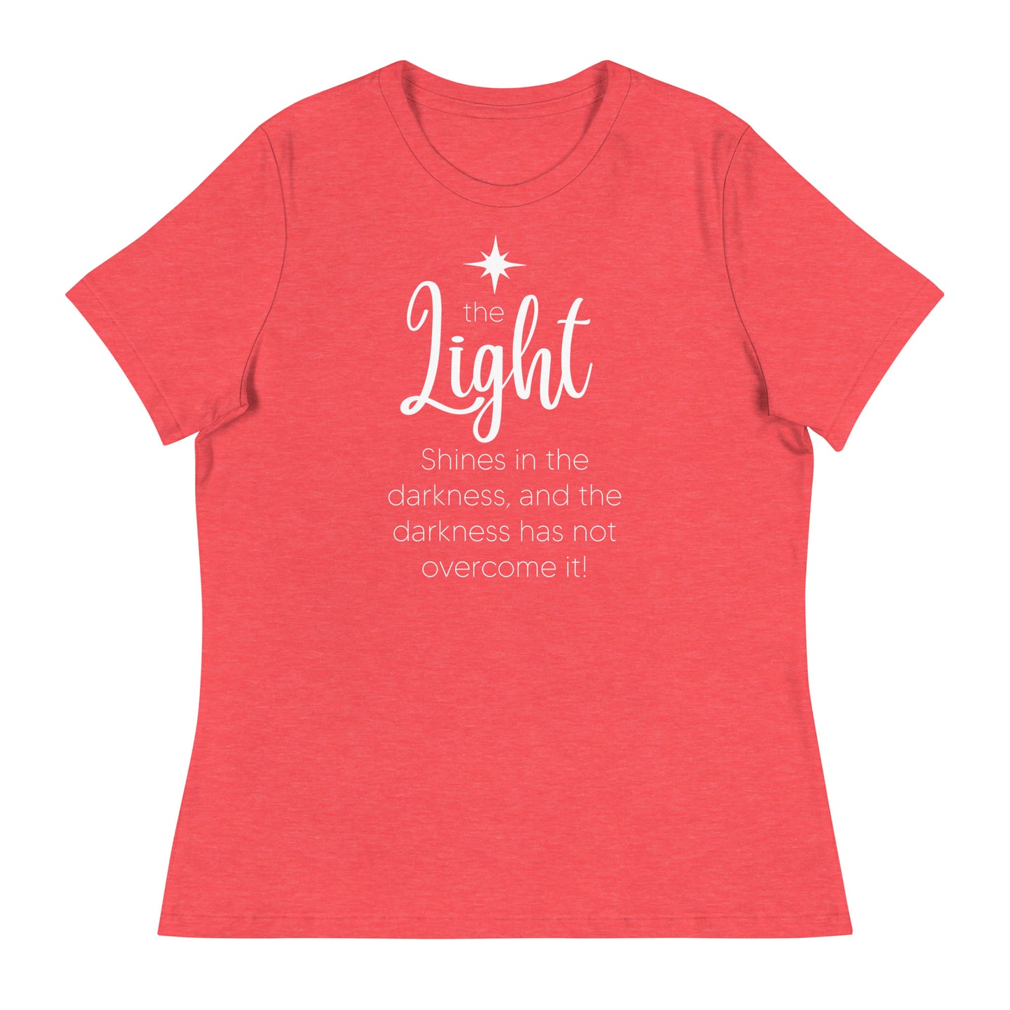The Light - Women's Relaxed Christmas T-Shirt