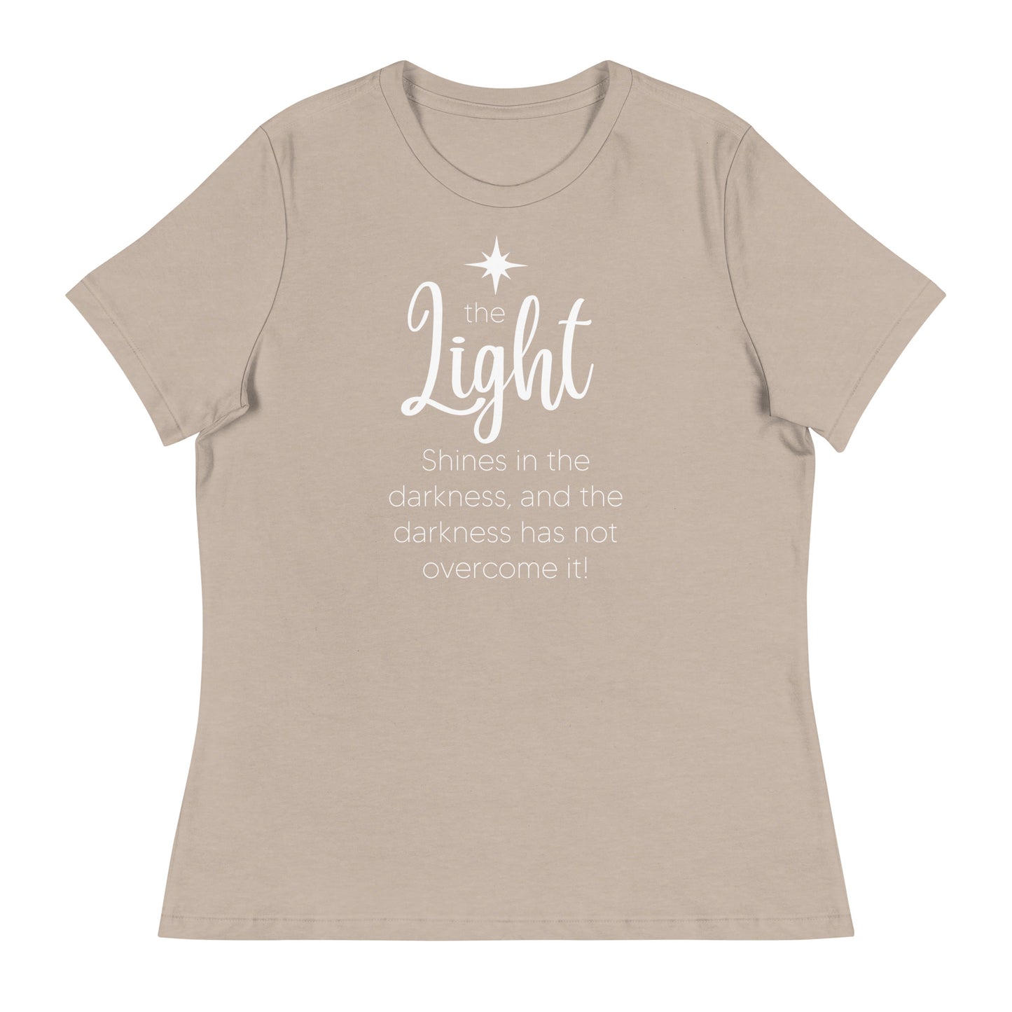 The Light - Women's Relaxed Christmas T-Shirt