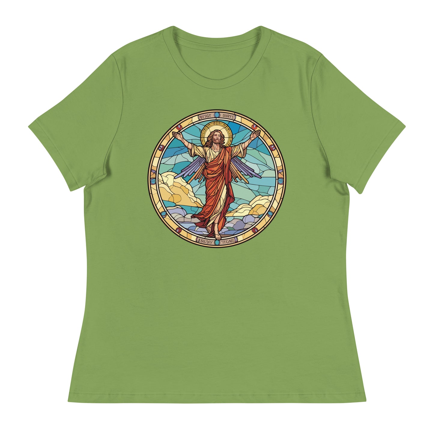 Jesus in the Sky - Women's Relaxed T-Shirt