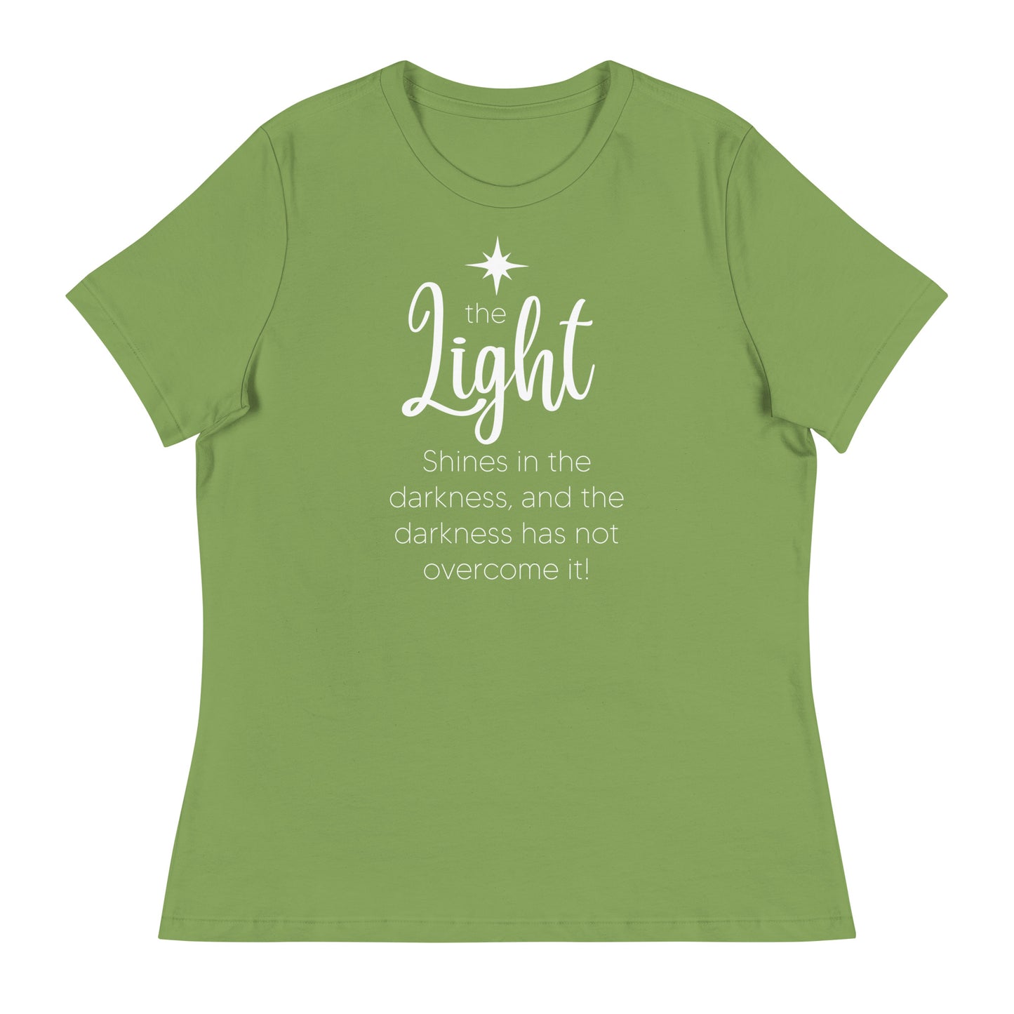 The Light - Women's Relaxed Christmas T-Shirt