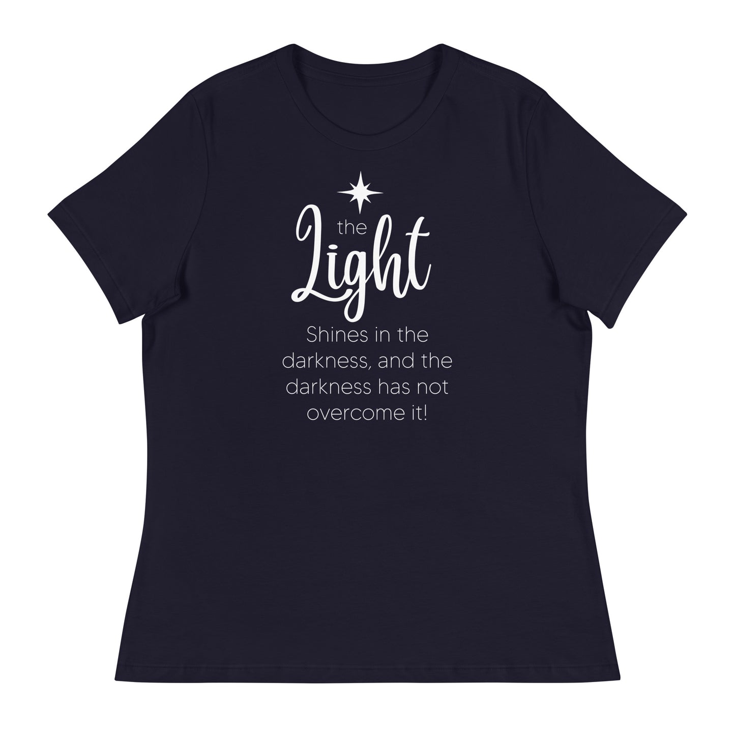 The Light - Women's Relaxed Christmas T-Shirt