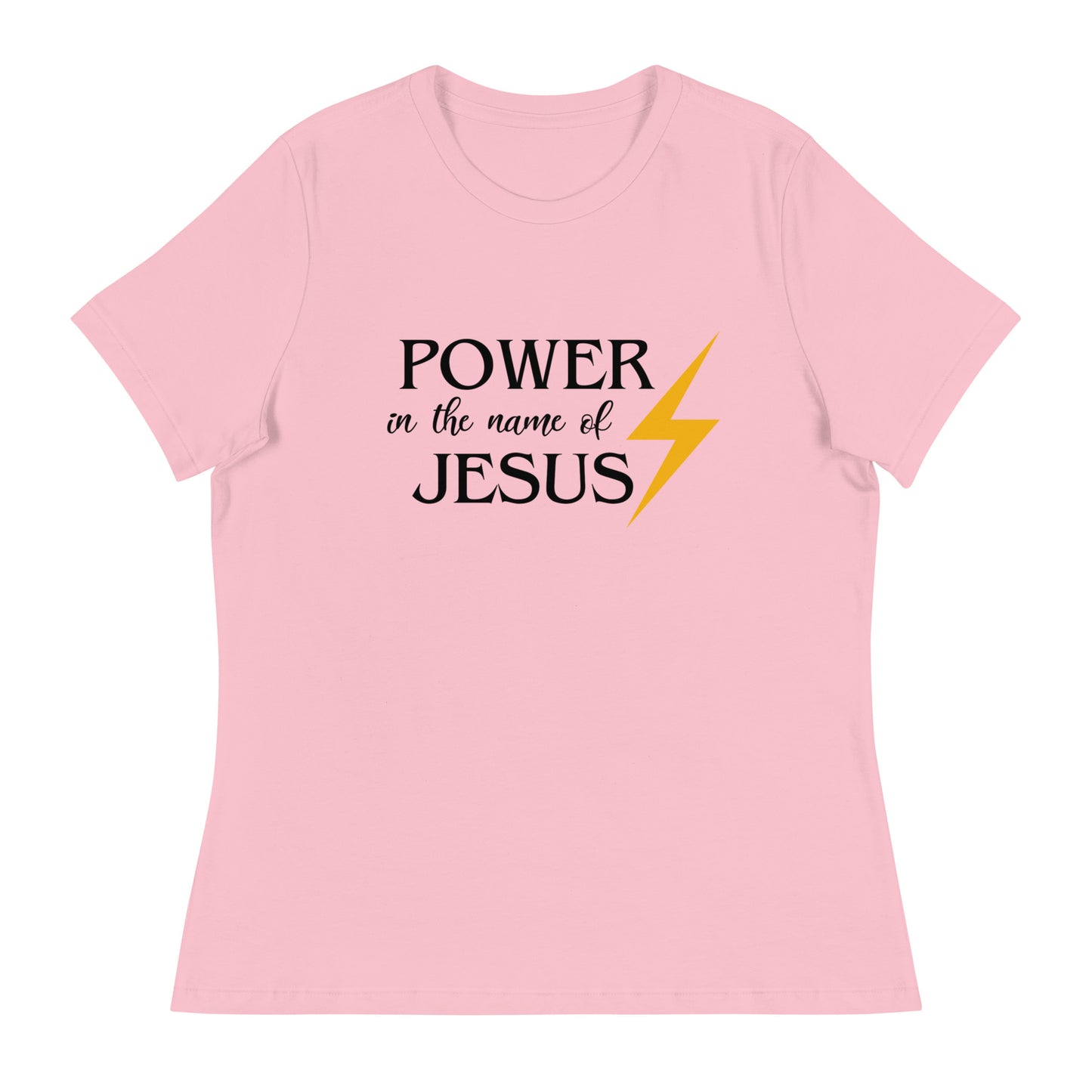Power in the Name of Jesus - Women's Relaxed T-Shirt