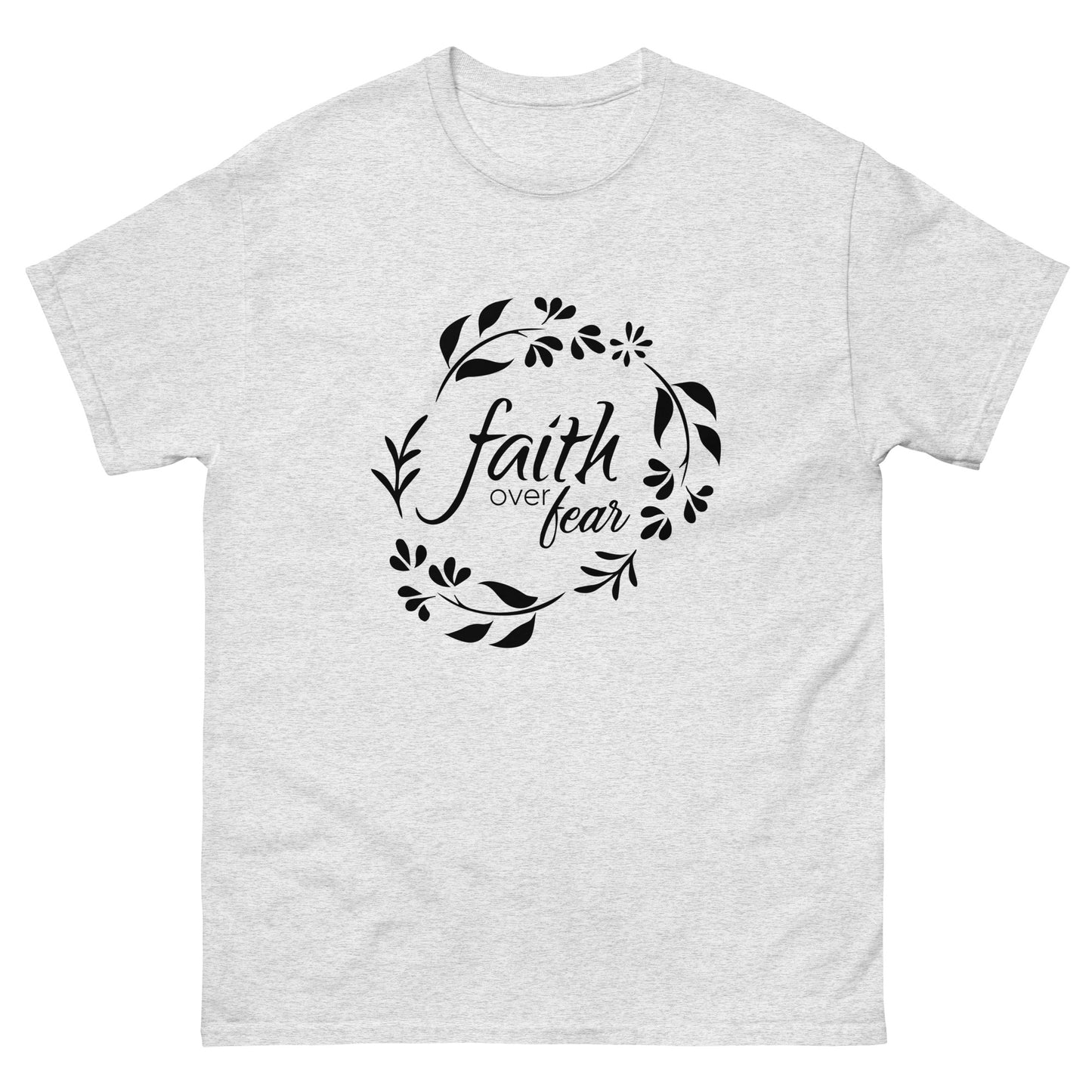 Faith Over Fear (Black design) - Men's classic tee