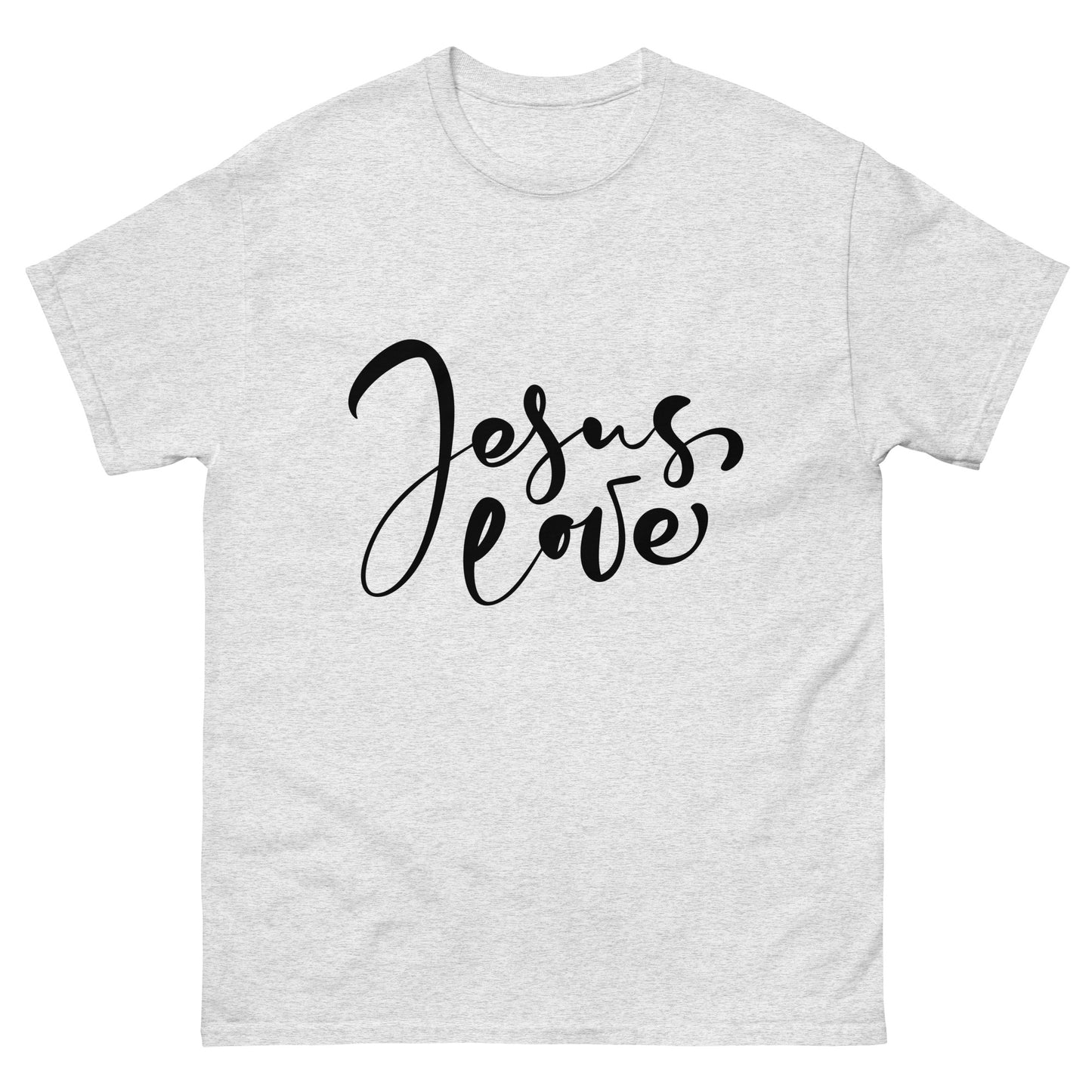 Jesus Love (Black design) - Men's classic tee