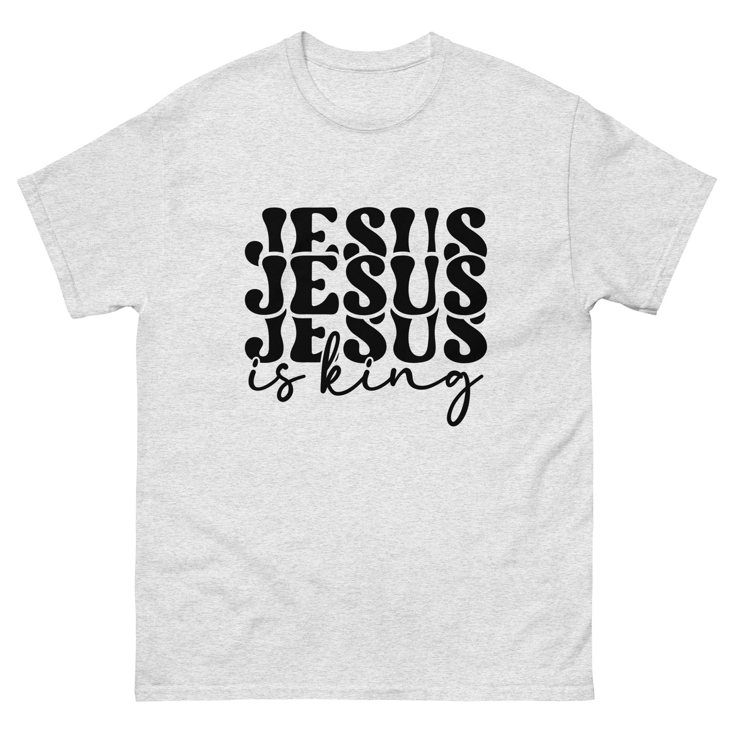 Jesus Is a King (Black design) - Men's classic tee