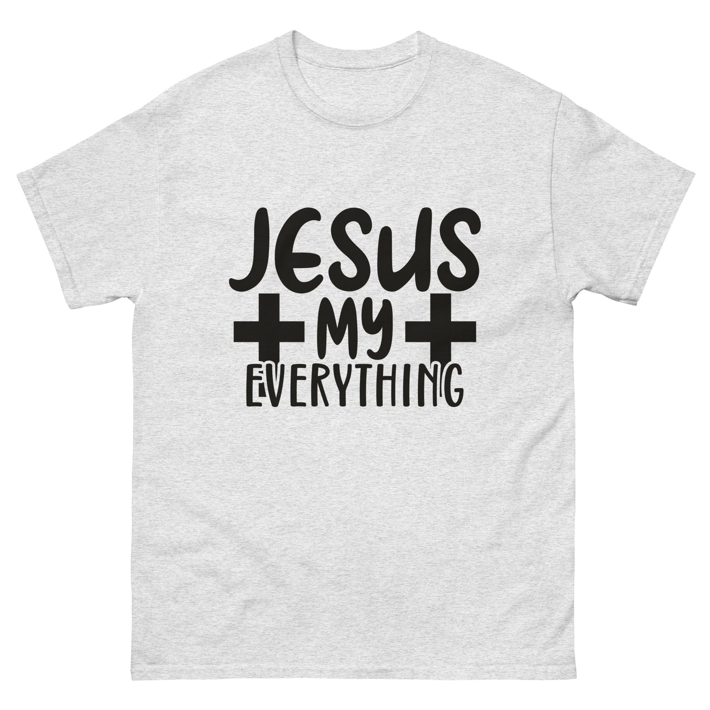 Jesus Is My Everything (black design) - Men's classic tee