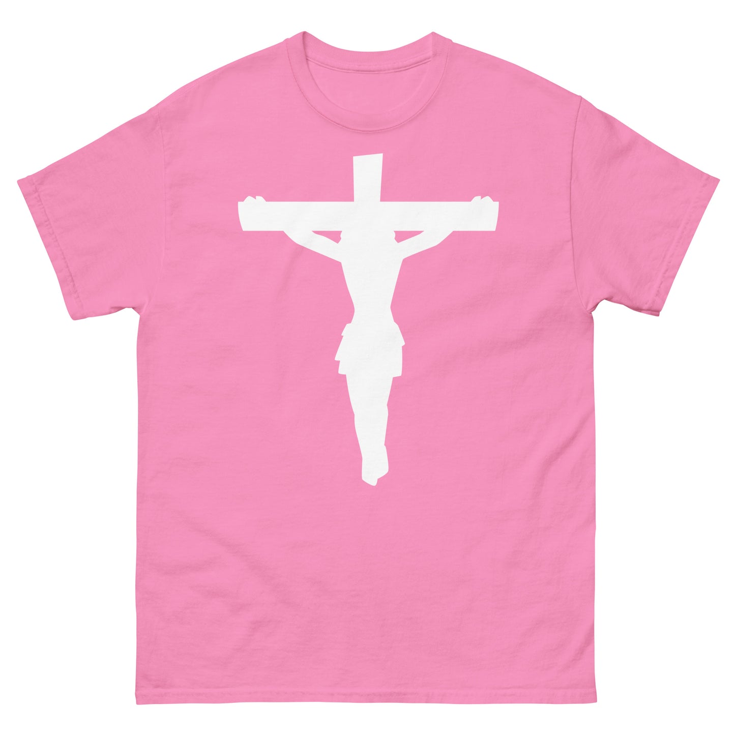 Jesus on the Cross (White design) - Men's classic tee