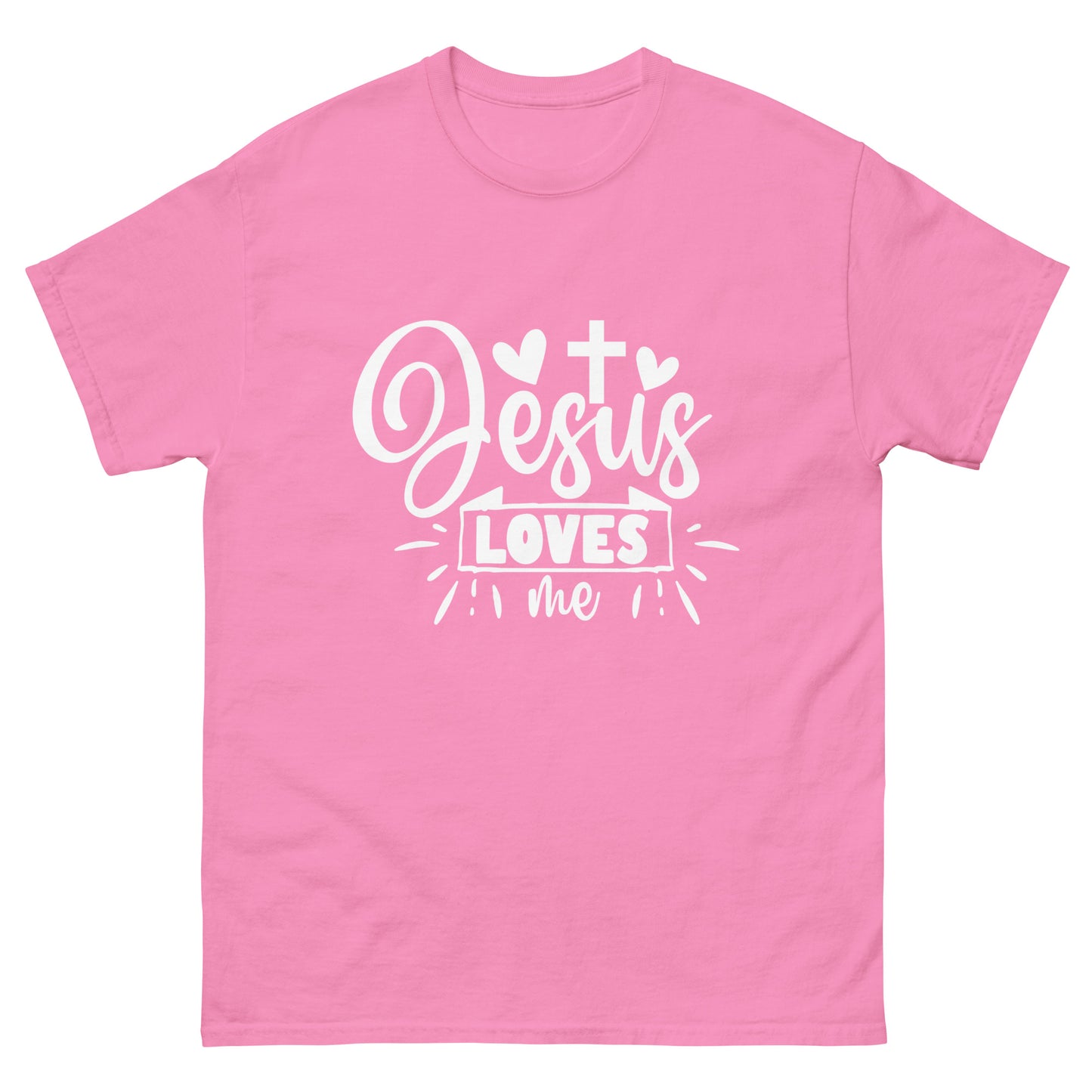 Jesus Loves me (White design) - Men's classic tee