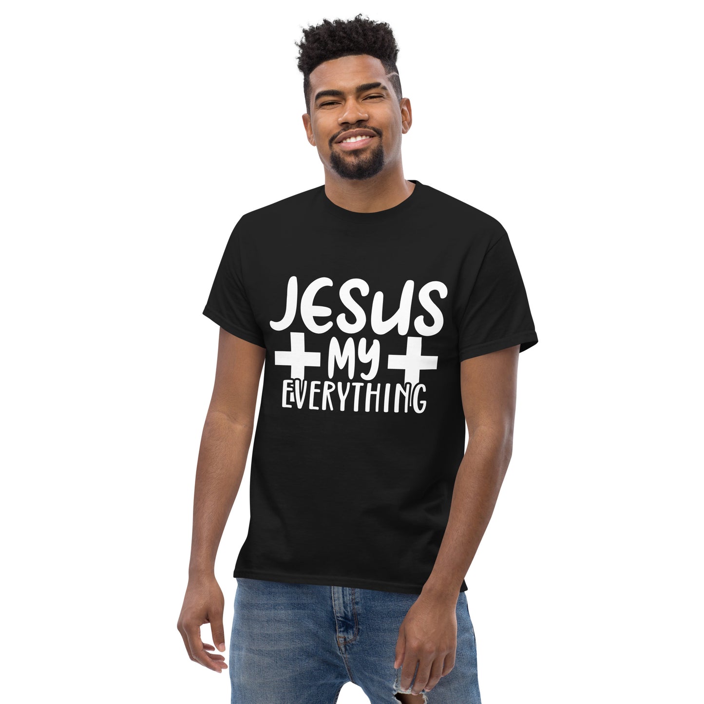 Jesus, My Everything (White design) - Men's classic tee