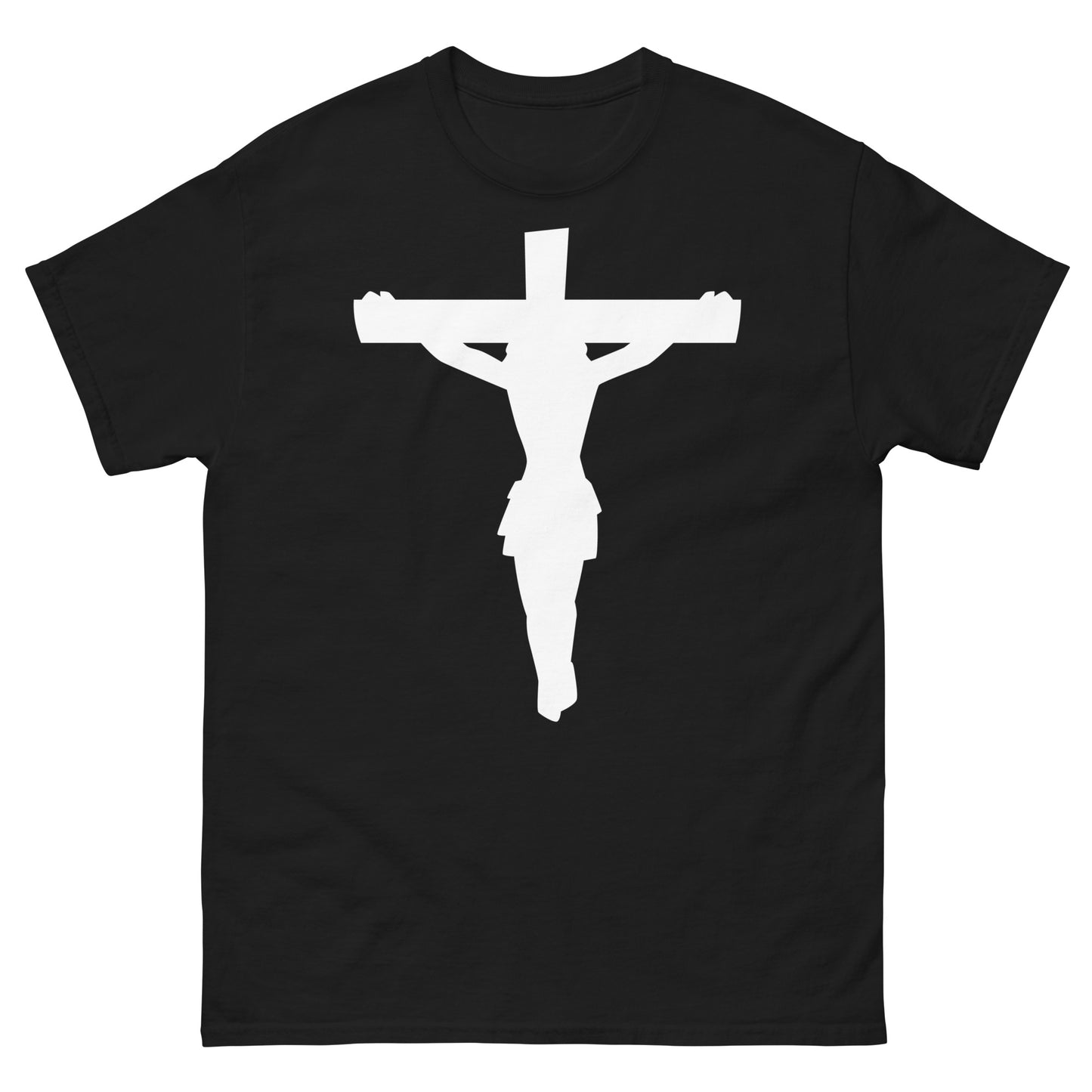 Jesus on the Cross (White design) - Men's classic tee