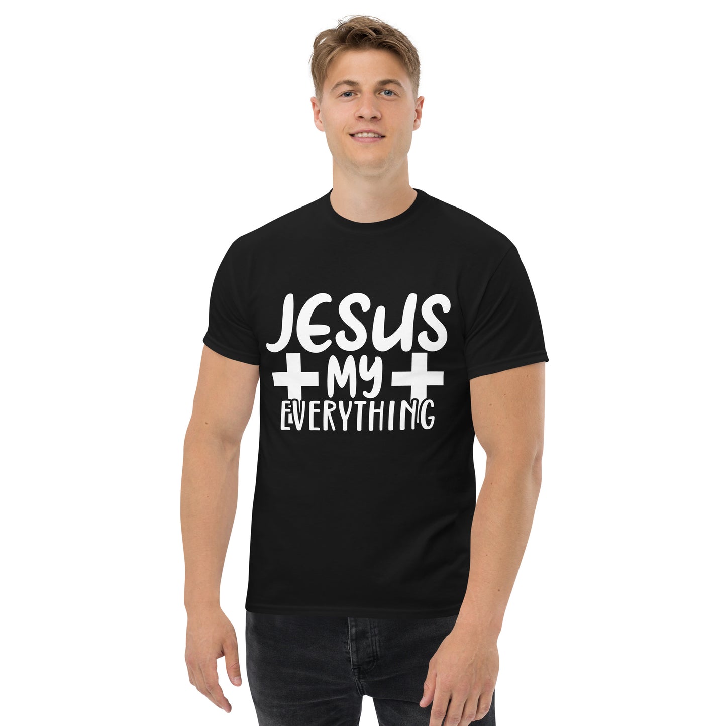 Jesus, My Everything (White design) - Men's classic tee