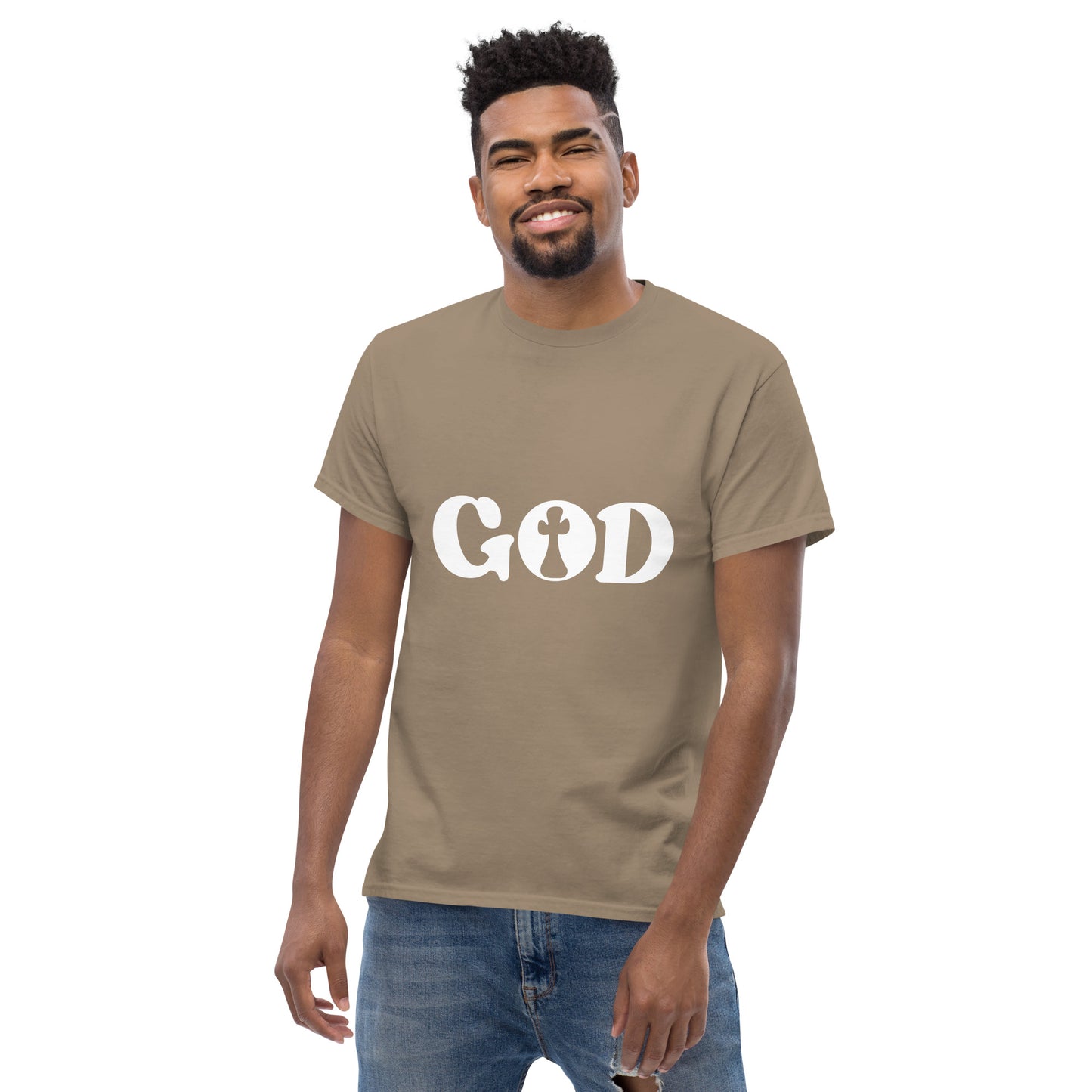 God  (White design)  - Men's classic tee