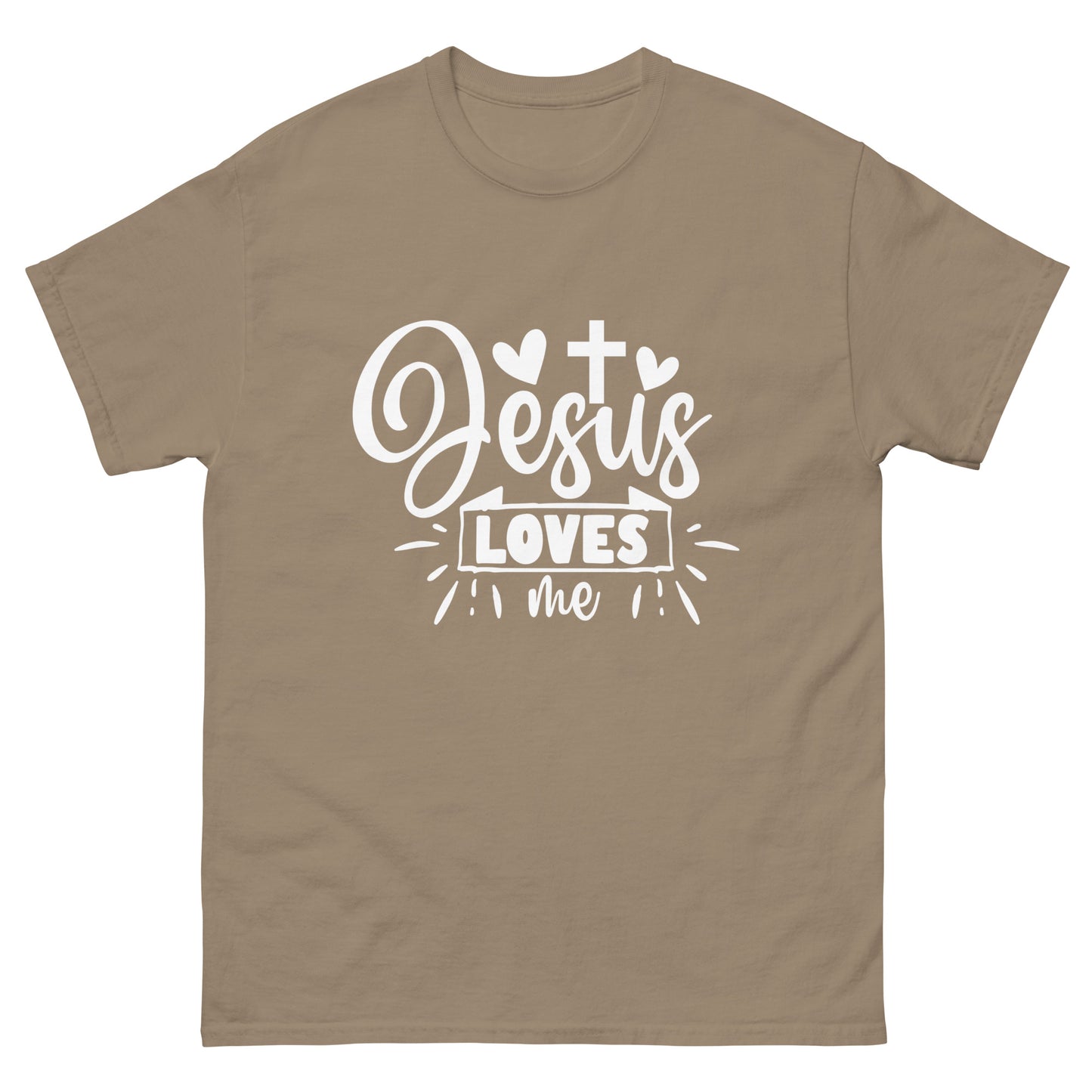 Jesus Loves me (White design) - Men's classic tee