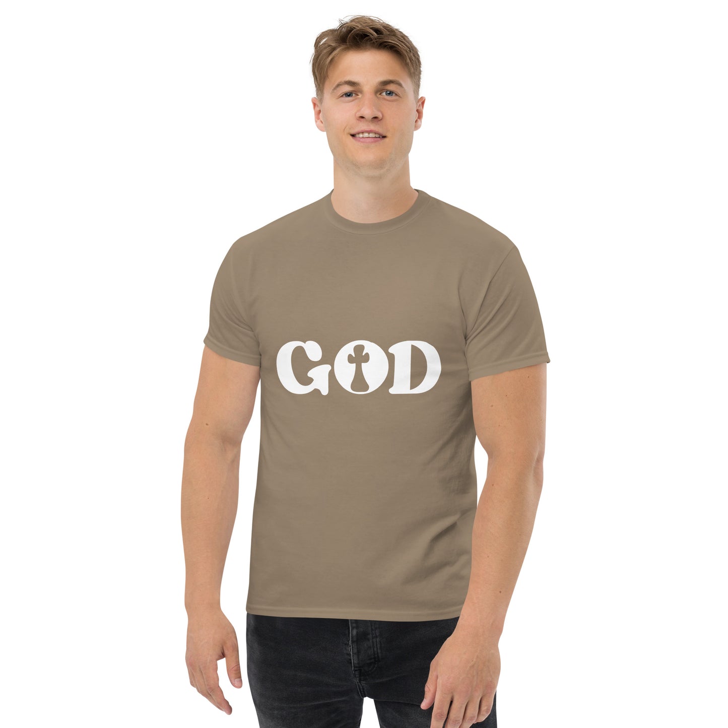 God  (White design)  - Men's classic tee