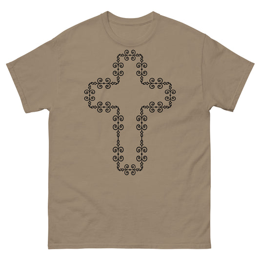 Cross (Black design) - Men's classic tee