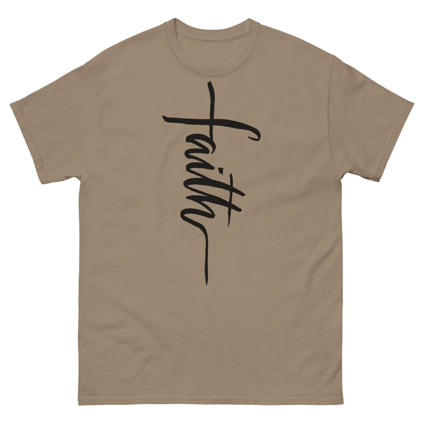 Faith (Black design) - Men's classic tee