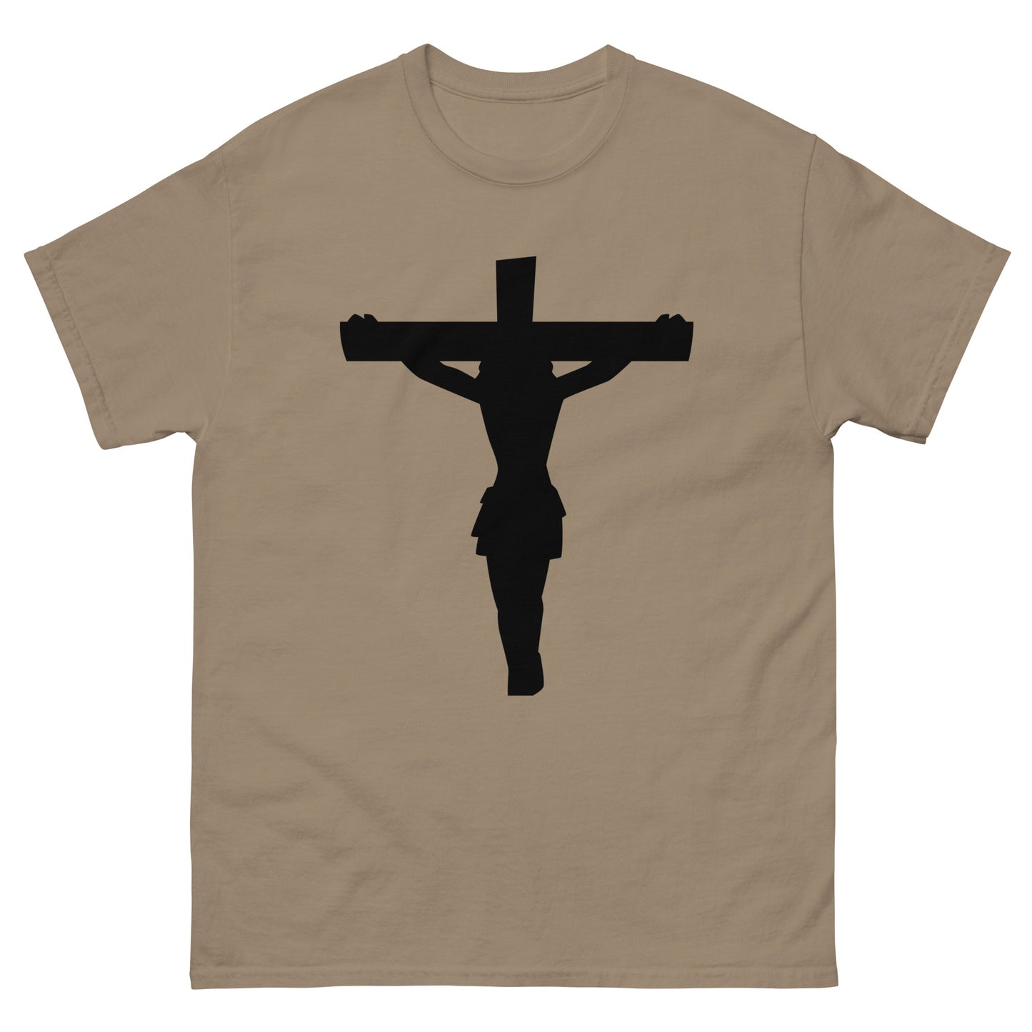 Jesus on the Cross (Black design)- Men's classic tee