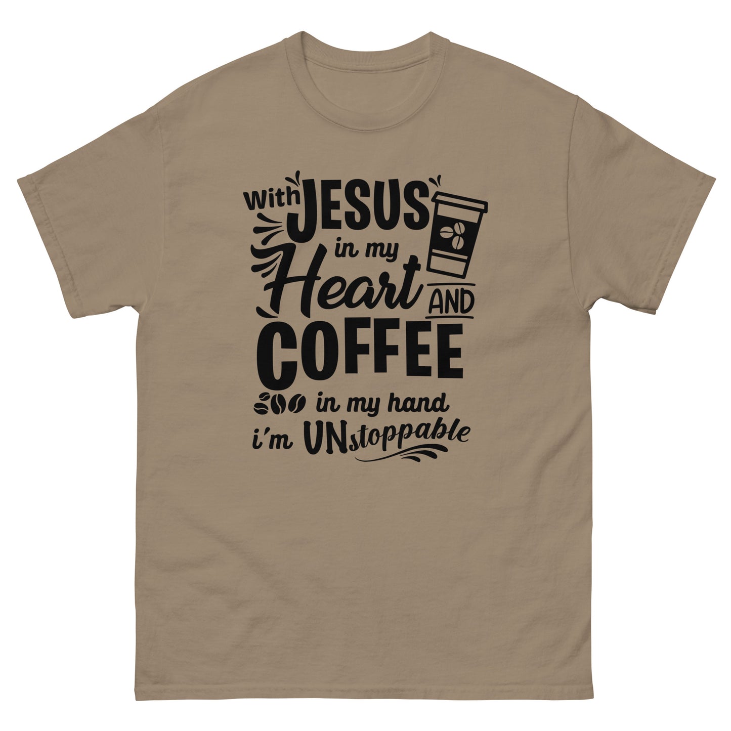 Coffee (Black design) - Men's classic tee