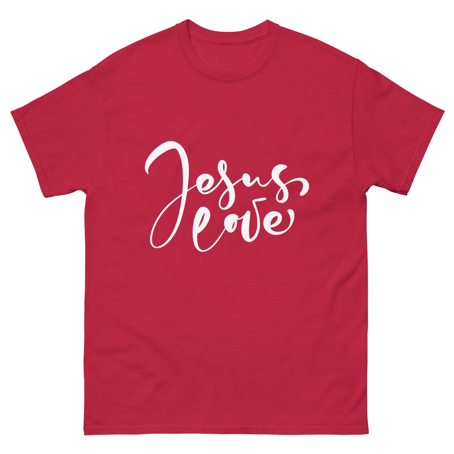 Jesus Love (White design) - Men's classic tee