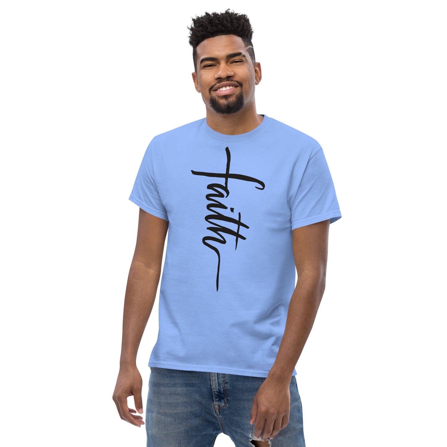 Faith (Black design) - Men's classic tee