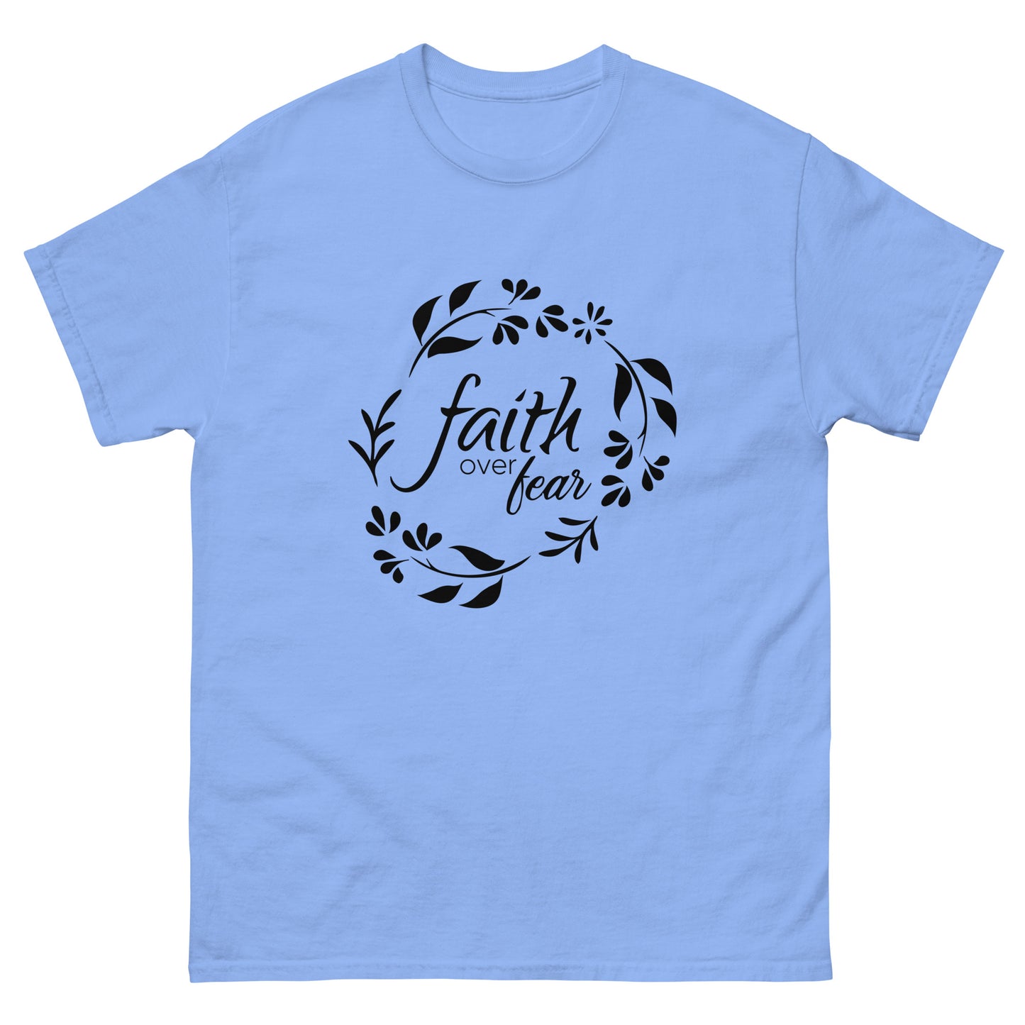 Faith Over Fear (Black design) - Men's classic tee