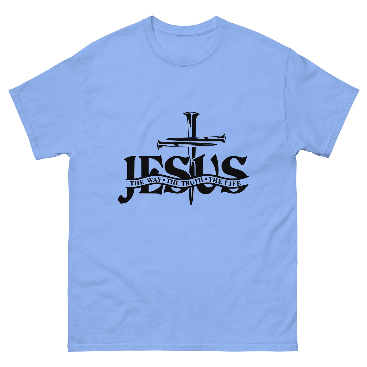 Jesus, the way, the truth, the life (Black design) - Men's classic tee