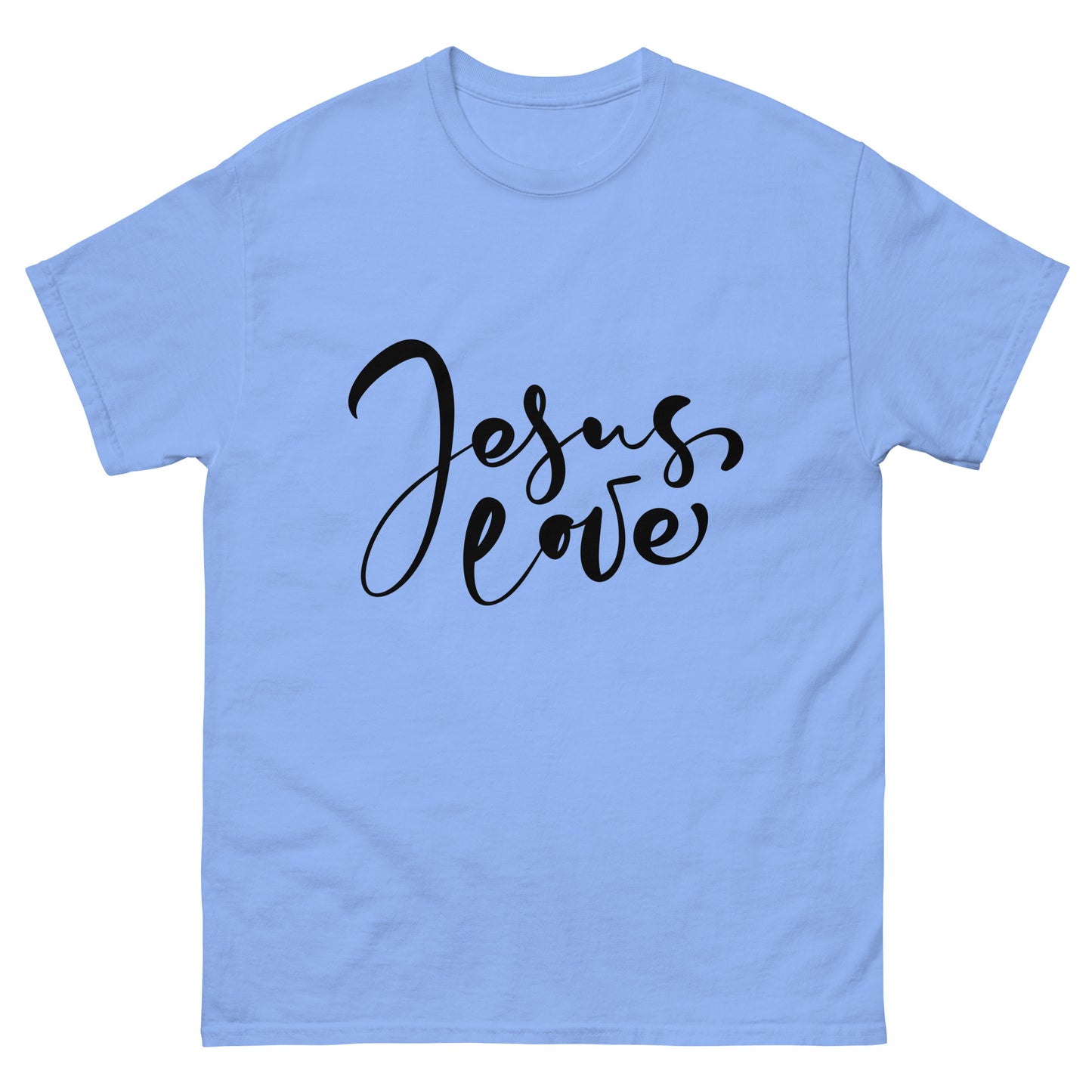 Jesus Love (Black design) - Men's classic tee